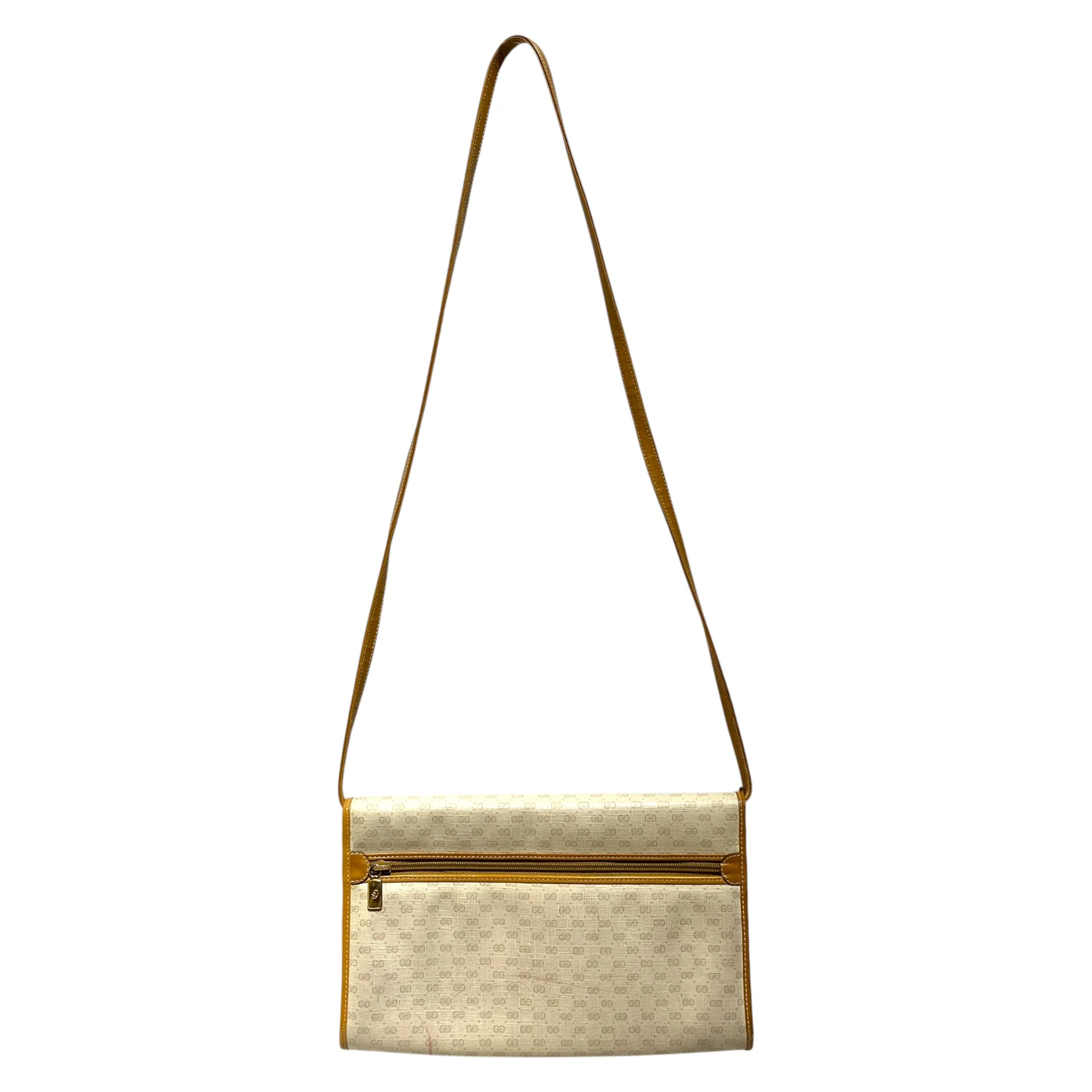 GUCCI/Cross Body Bag/Monogram/BEG/vintage monogram crossbody