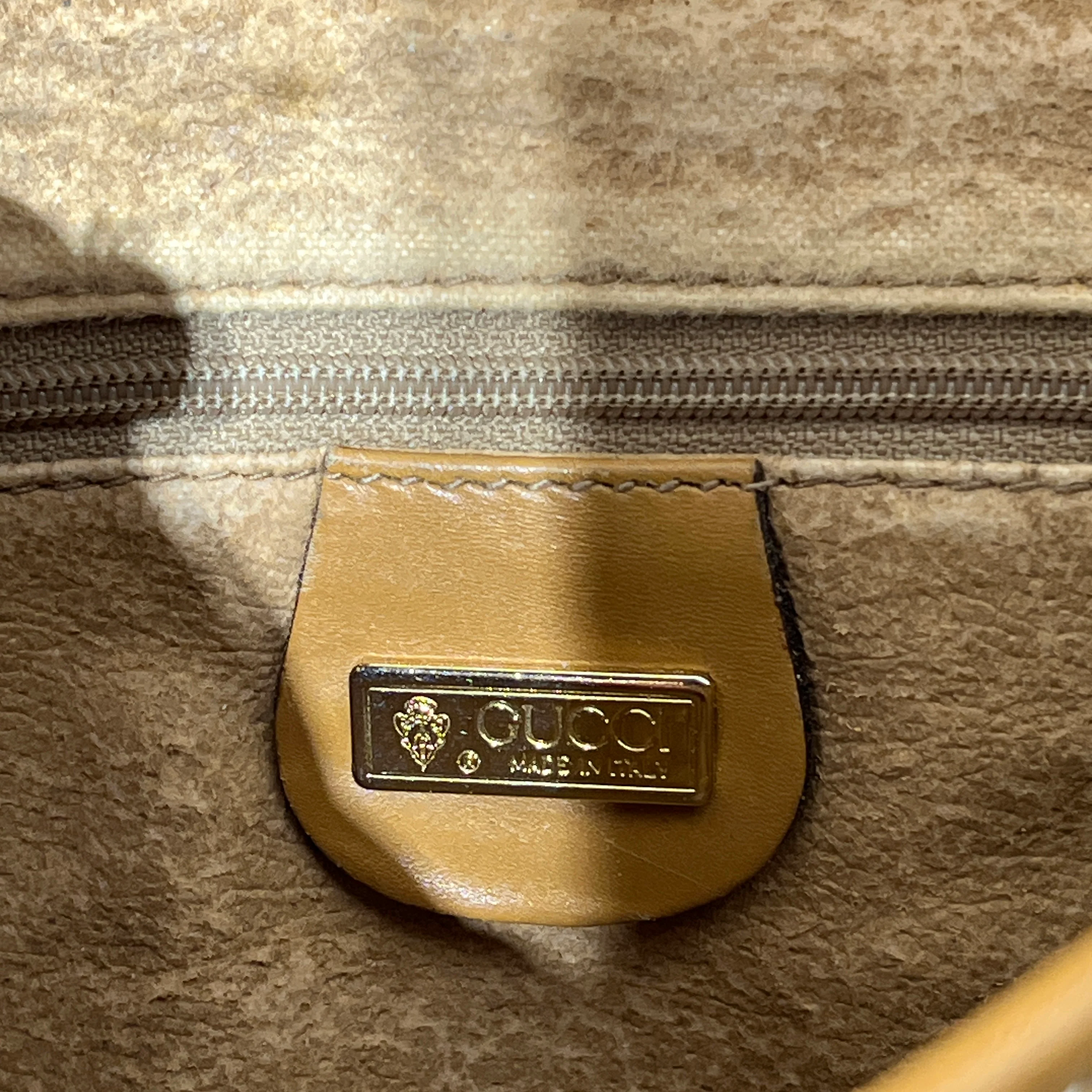 GUCCI/Cross Body Bag/Monogram/BEG/vintage monogram crossbody