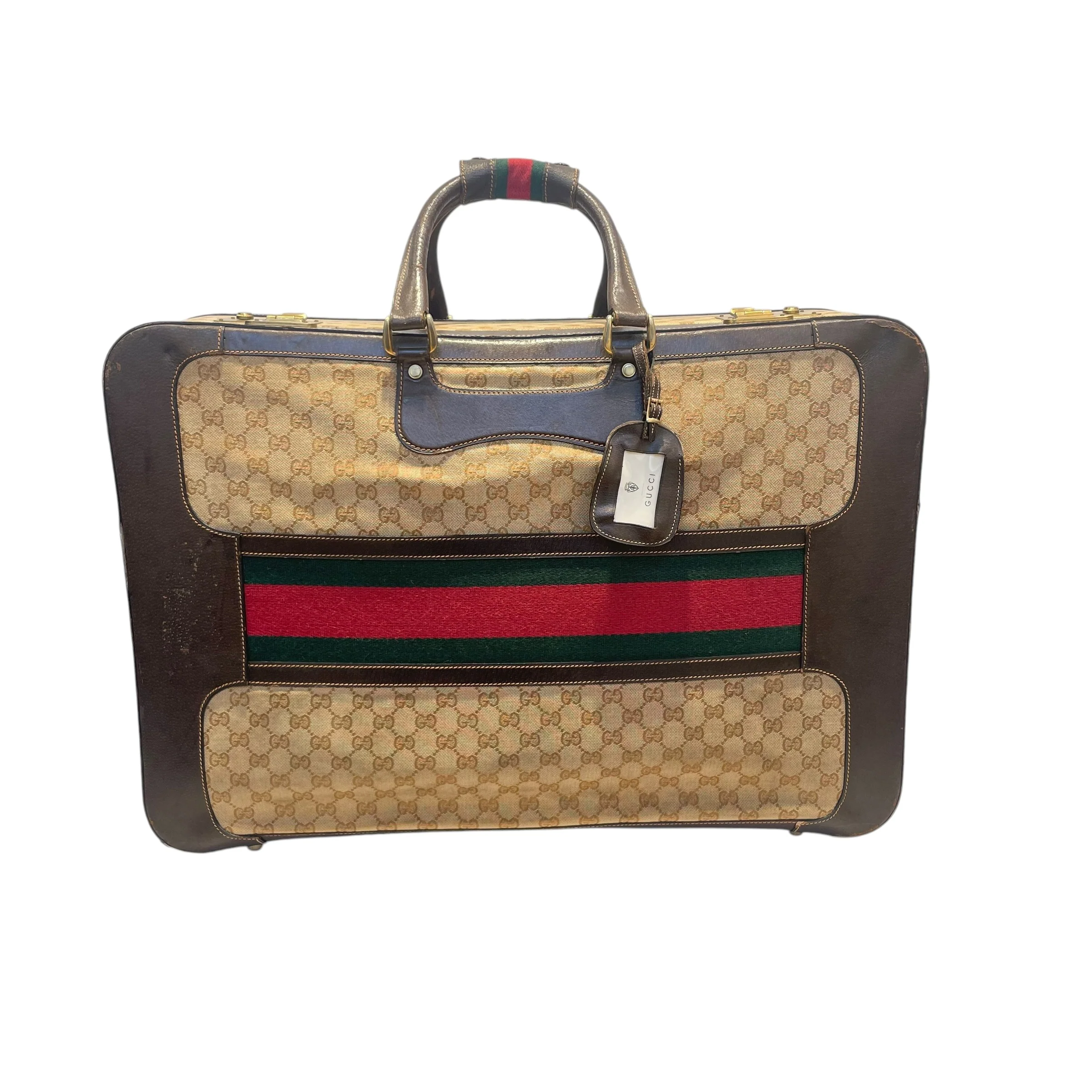 GUCCI/Luggage/Monogram/CML/SUITCASE HOUSE STRIPES