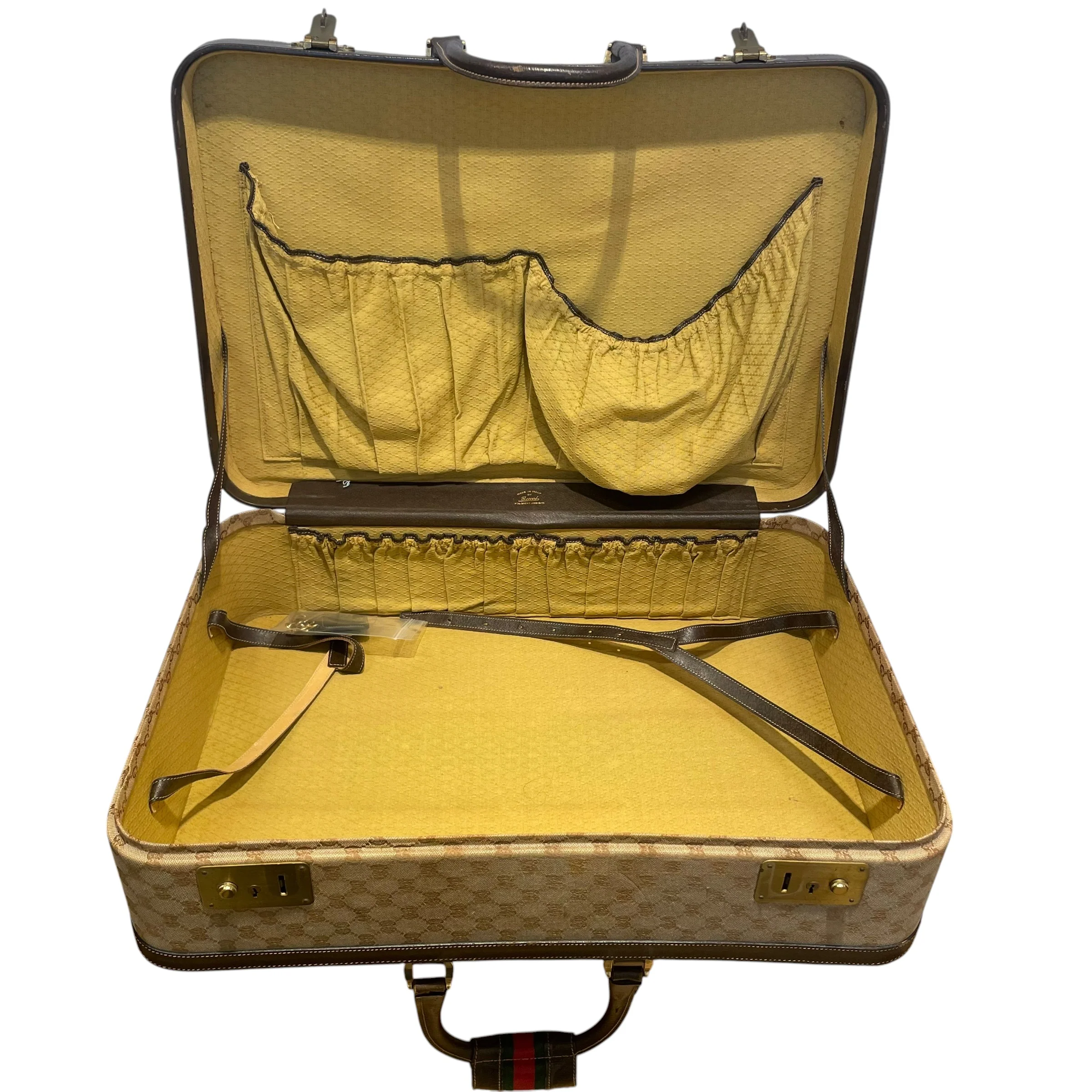 GUCCI/Luggage/Monogram/CML/SUITCASE HOUSE STRIPES