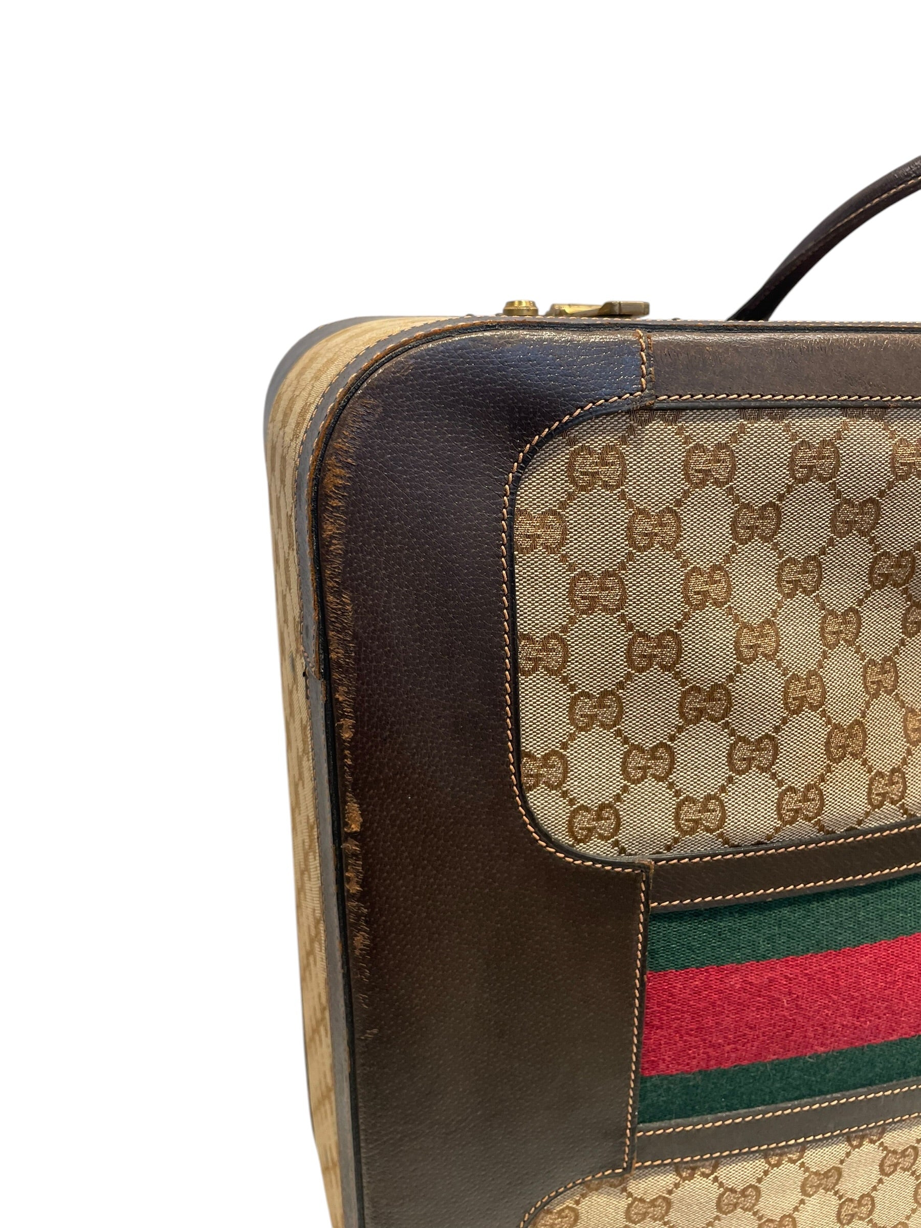 GUCCI/Luggage/Monogram/CML/SUITCASE HOUSE STRIPES