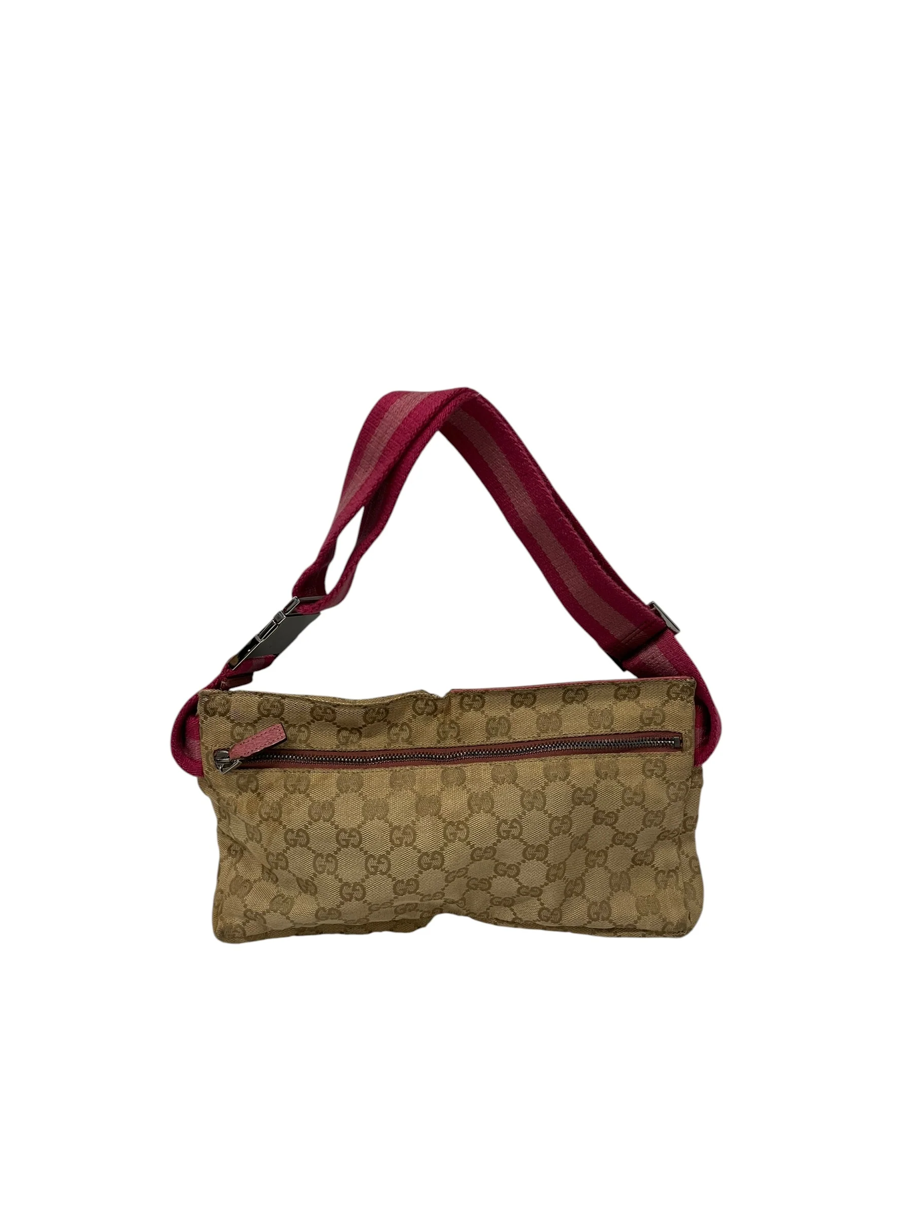 GUCCI/Fanny Pack/Monogram/Cotton/BEG/28566 203887