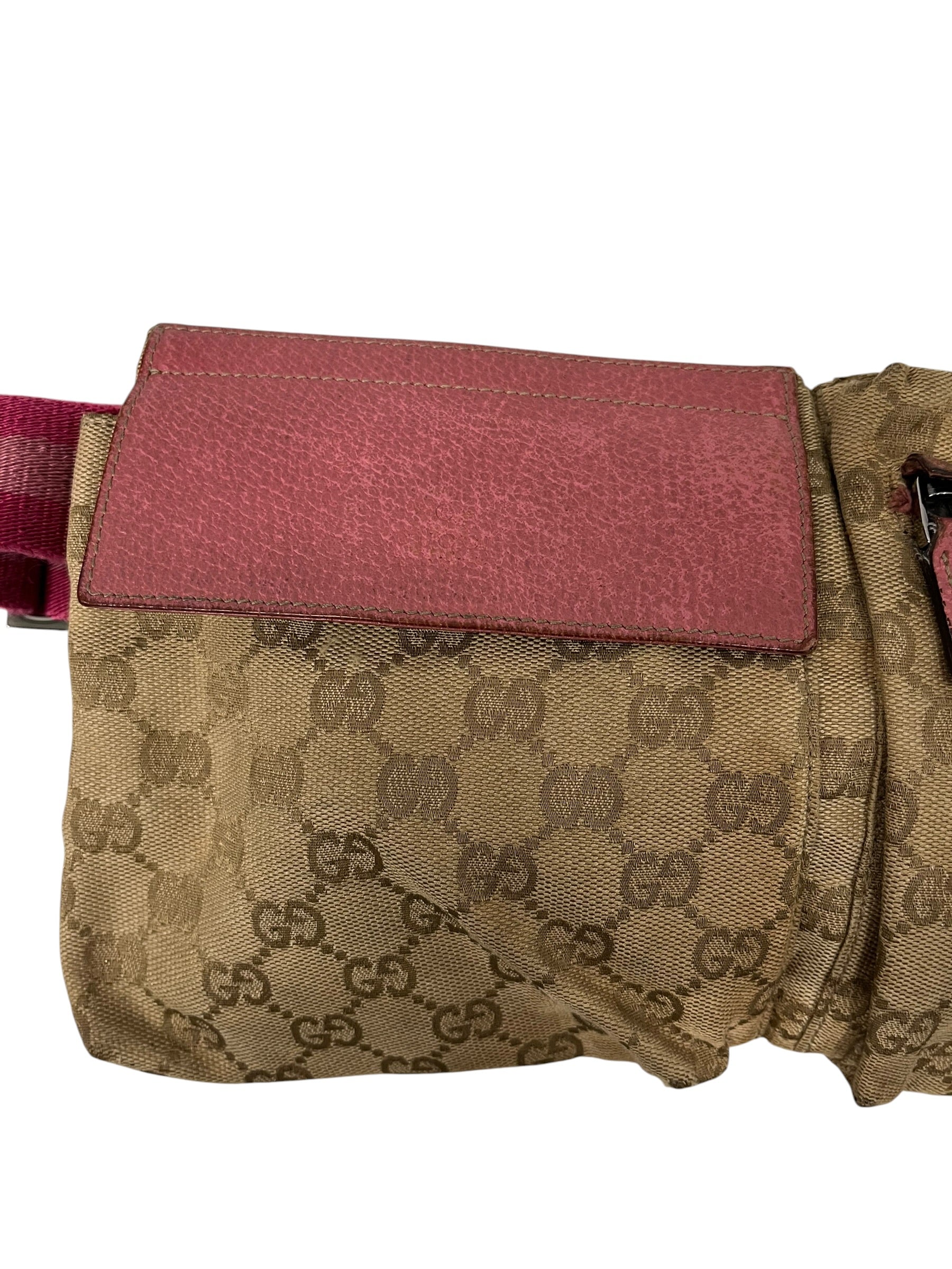 GUCCI/Fanny Pack/Monogram/Cotton/BEG/28566 203887