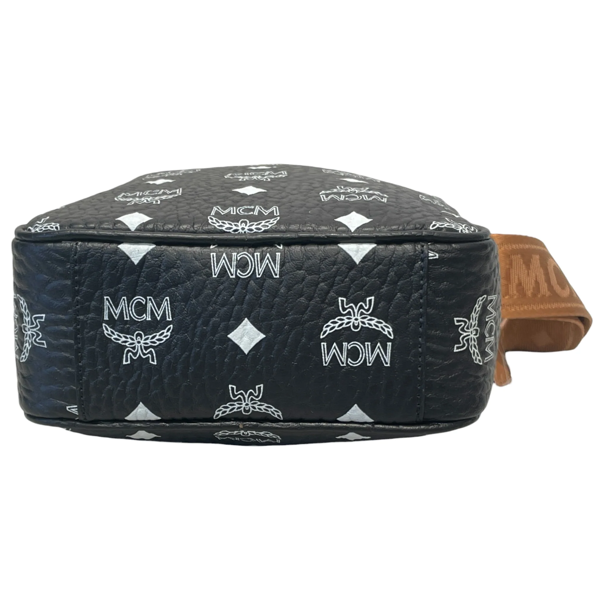 MCM/Cross Body Bag/Leather/BLK/VIETOS