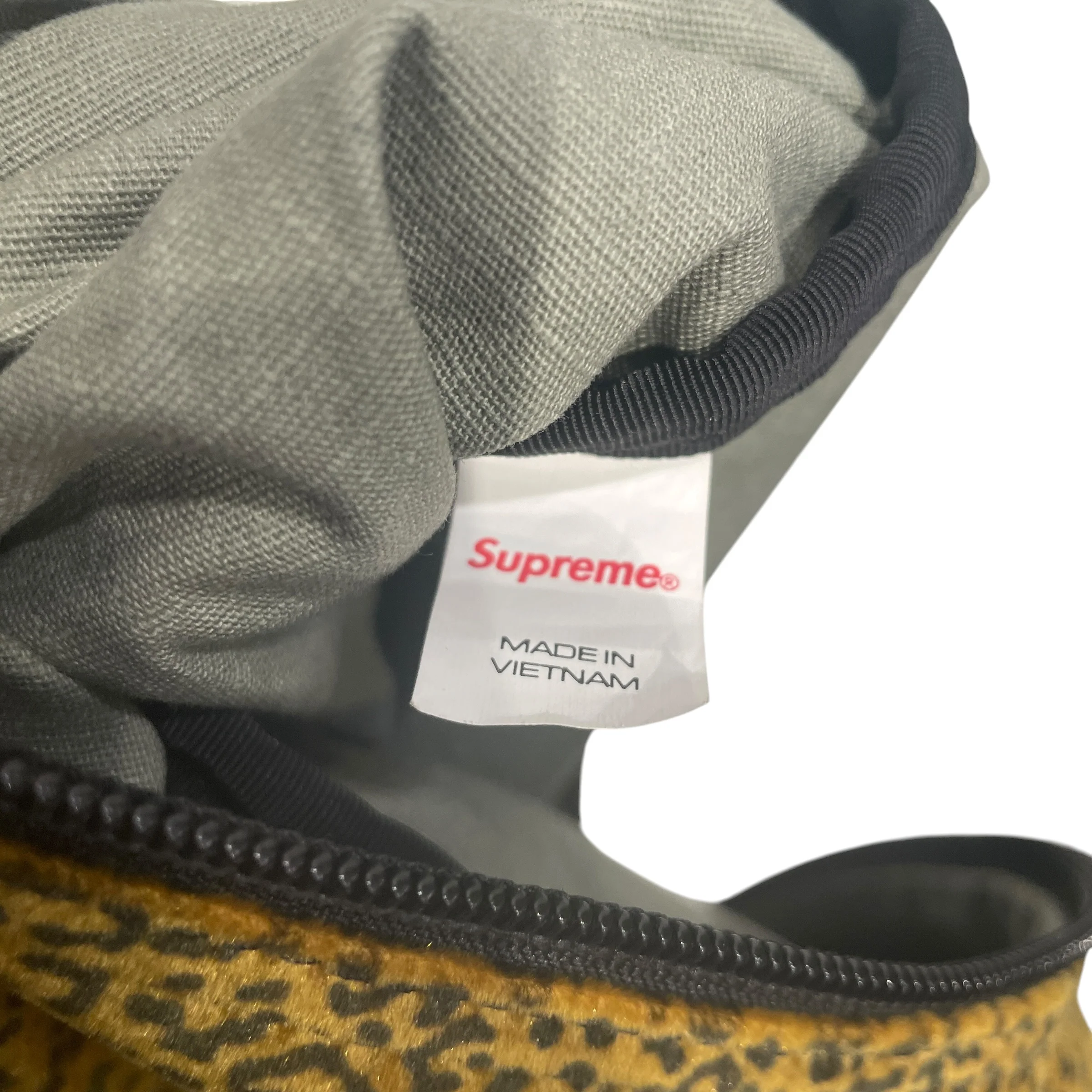 Supreme/Backpack/Leopard/Cotton/CML/BOGO FRONT CHEETAH PRINT