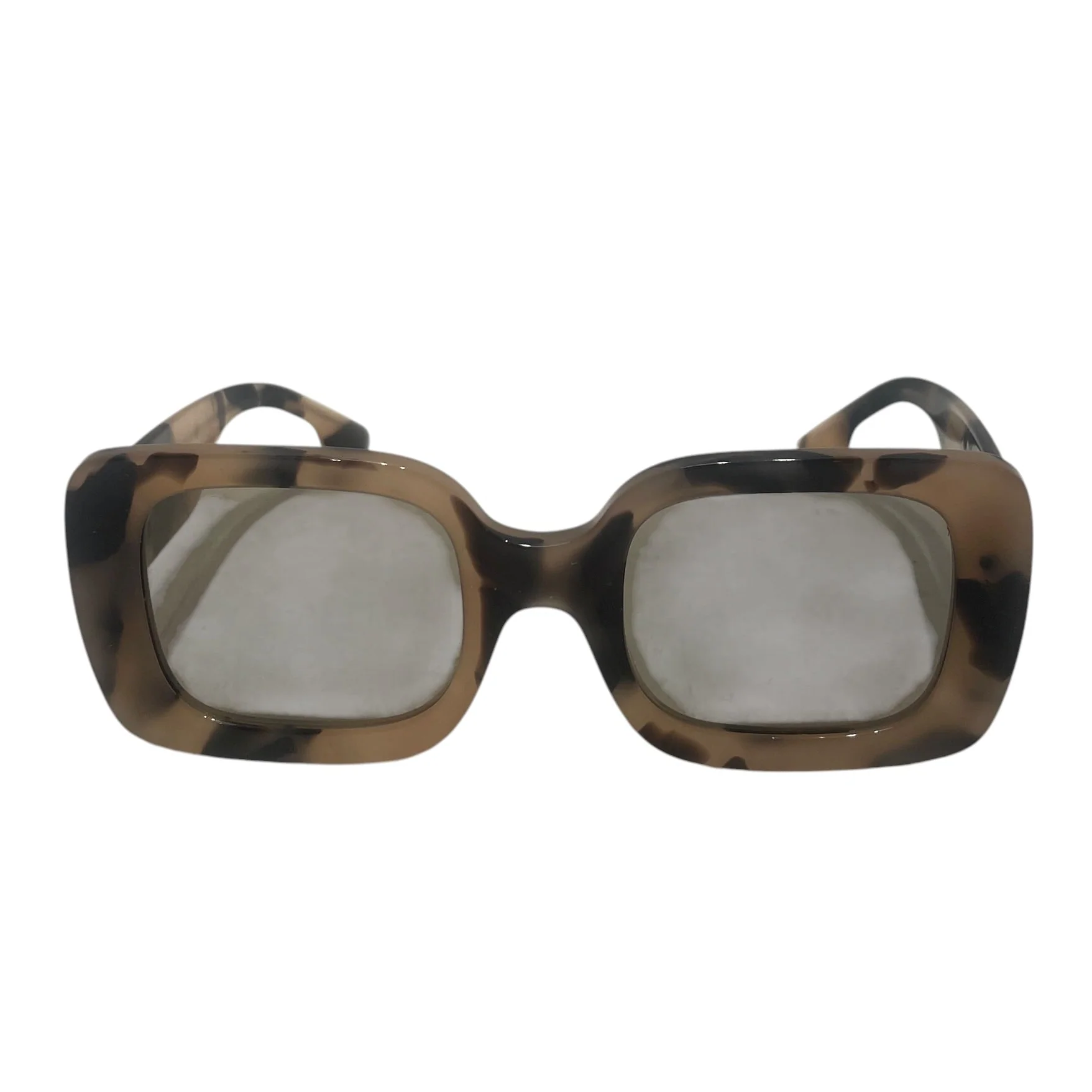 BURBERRY LONDON/Sunglasses/Plastic/BRW/BURBERRY OVERSIZED SUNGLASSES