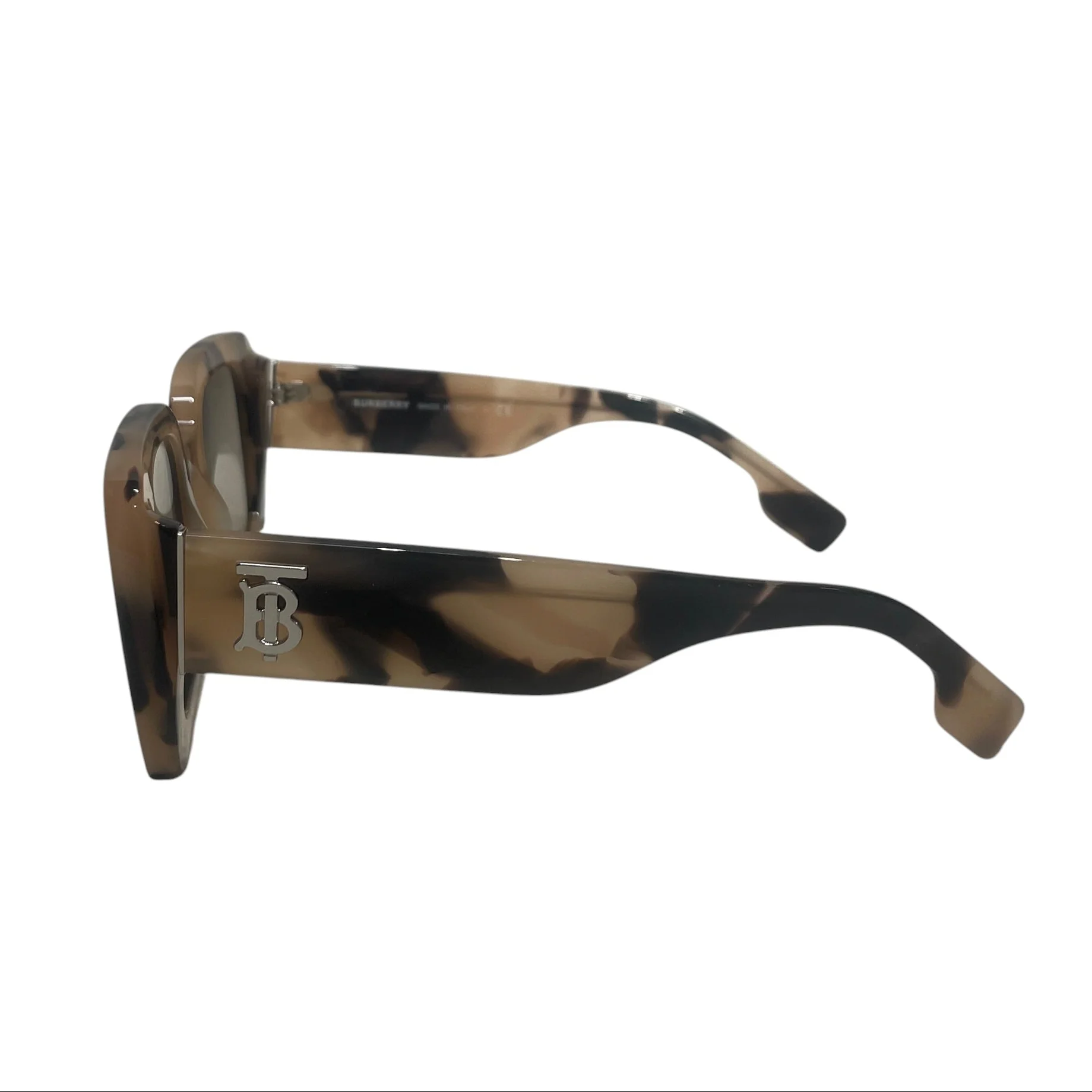 BURBERRY LONDON/Sunglasses/Plastic/BRW/BURBERRY OVERSIZED SUNGLASSES