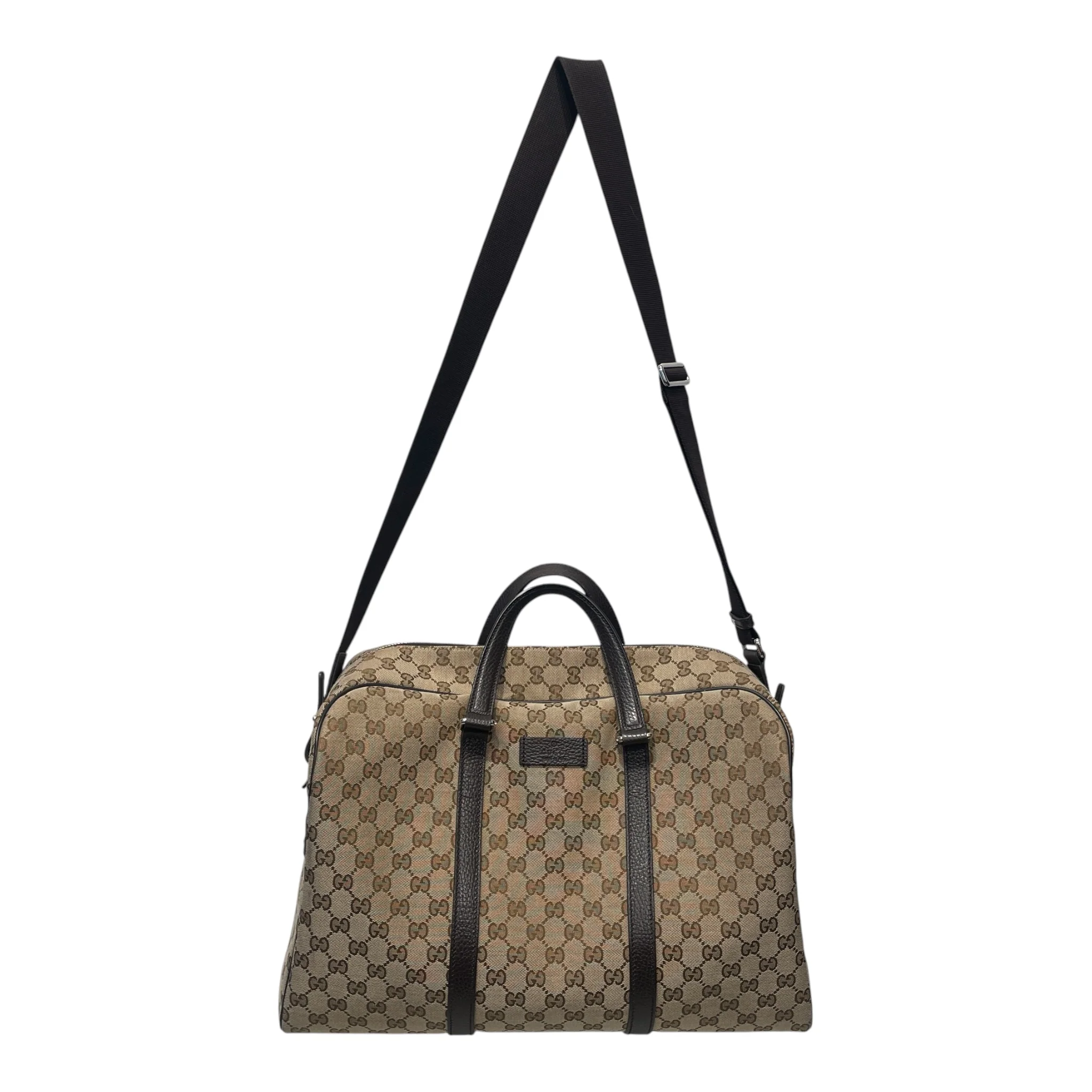 GUCCI/Bag/All Over Print/CML/GG Canvas Boston Duffle Bag