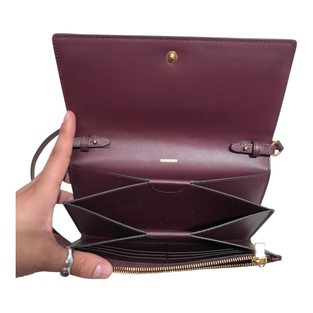 BURBERRY/Cross Body Bag/Leather/BRD/
