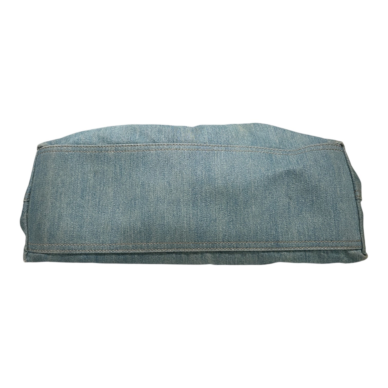 GUCCI/Hand Bag/Denim/BLU/Denim Handbag w Tassel