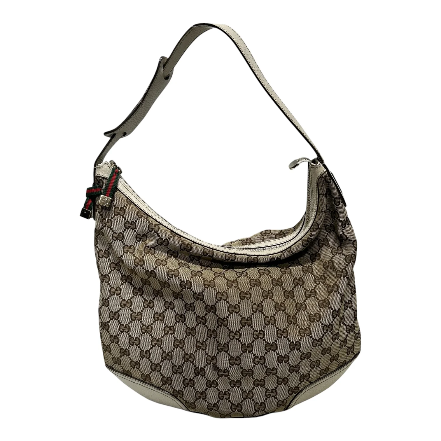 GUCCI/Hand Bag/Monogram/CML/Hobo Bag Cream/Monogram