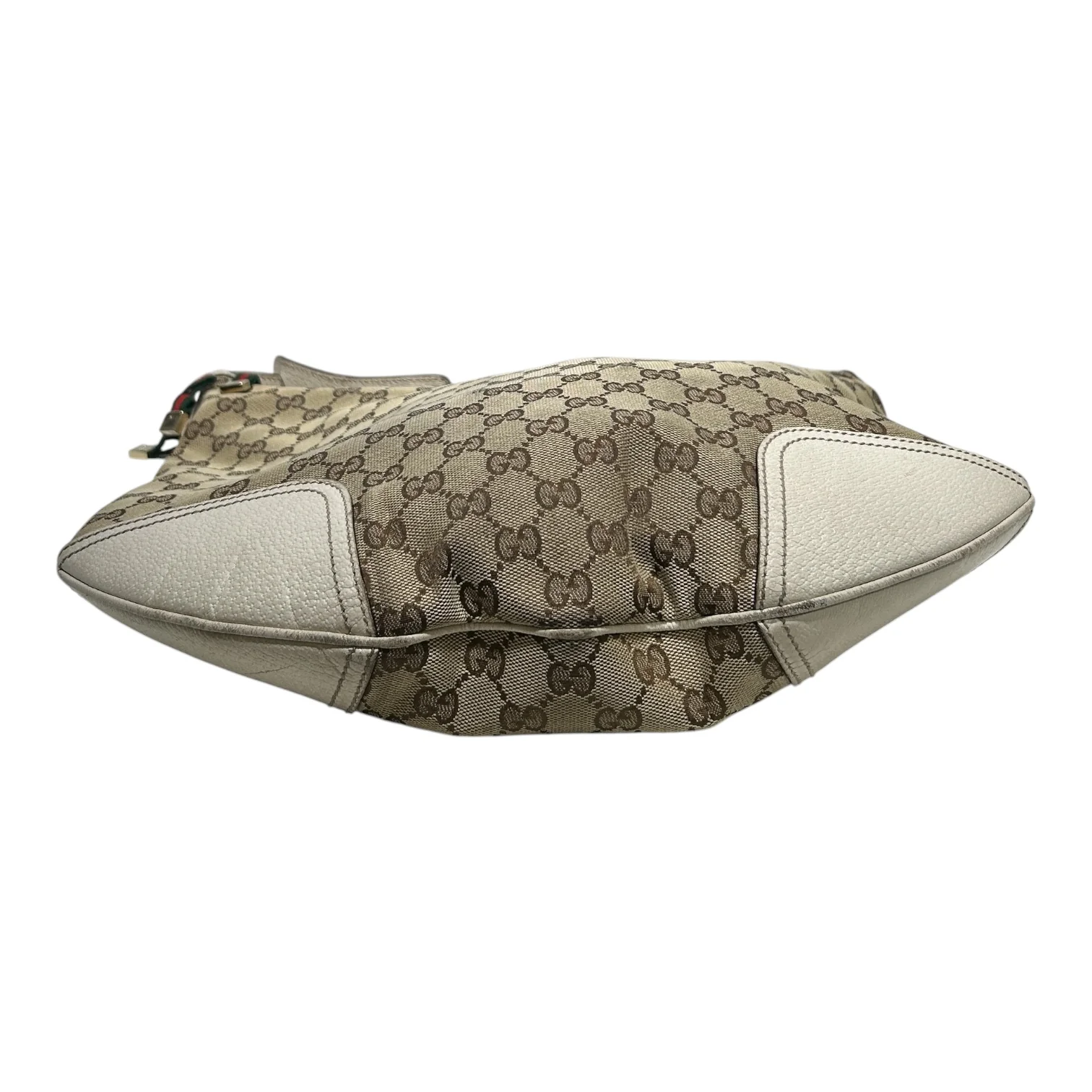 GUCCI/Hand Bag/Monogram/CML/Hobo Bag Cream/Monogram