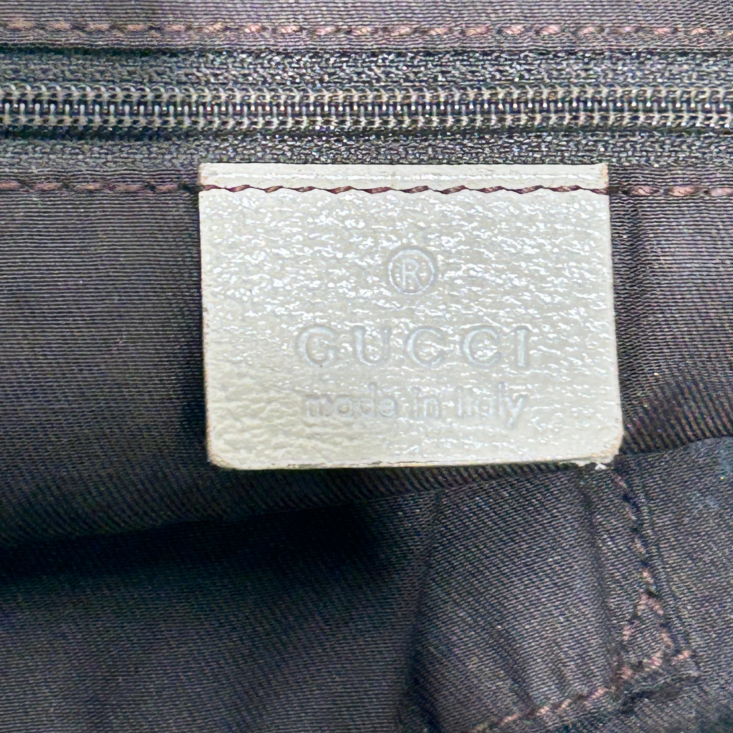 GUCCI/Hand Bag/Monogram/CML/Hobo Bag Cream/Monogram