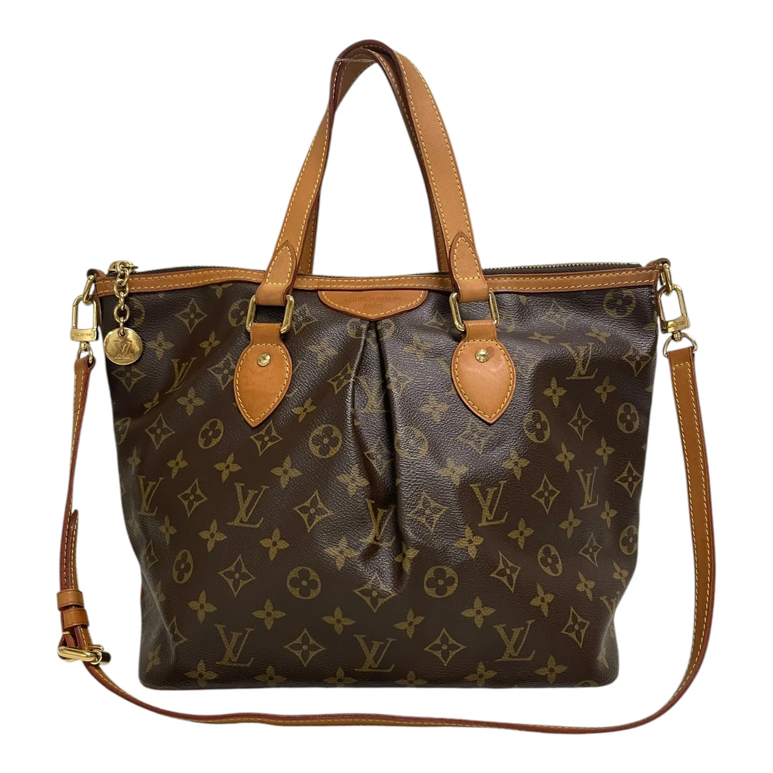 LOUIS VUITTON/Hand Bag/Monogram/Leather/BRW/X43KV29