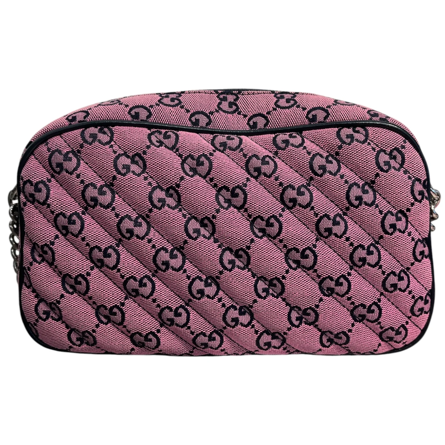 GUCCI/Cross Body Bag/Monogram/PNK/ marmont