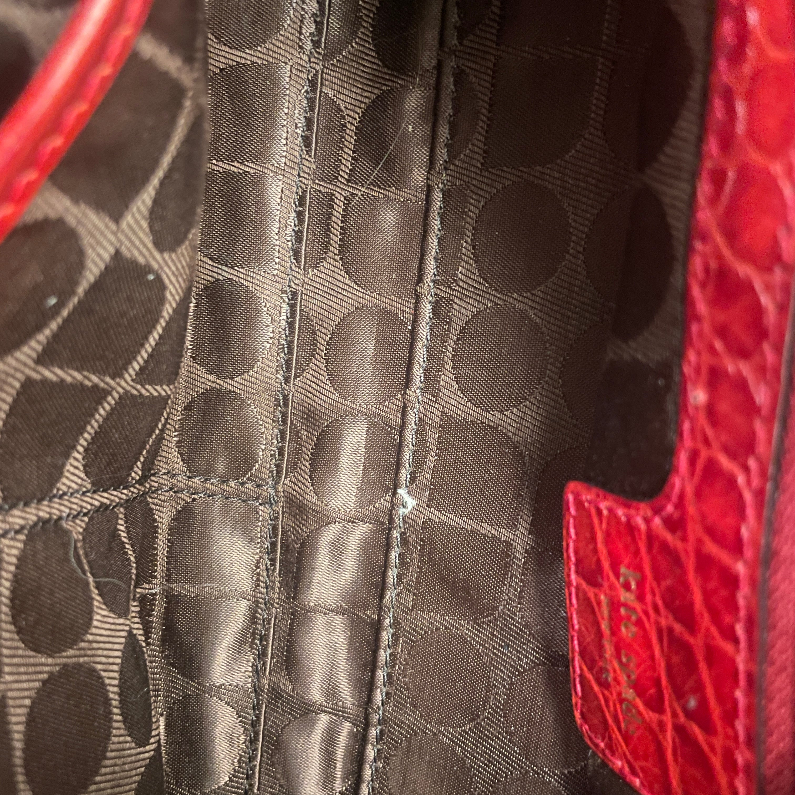 kate spade new york/Hand Bag/Cotton/RED/