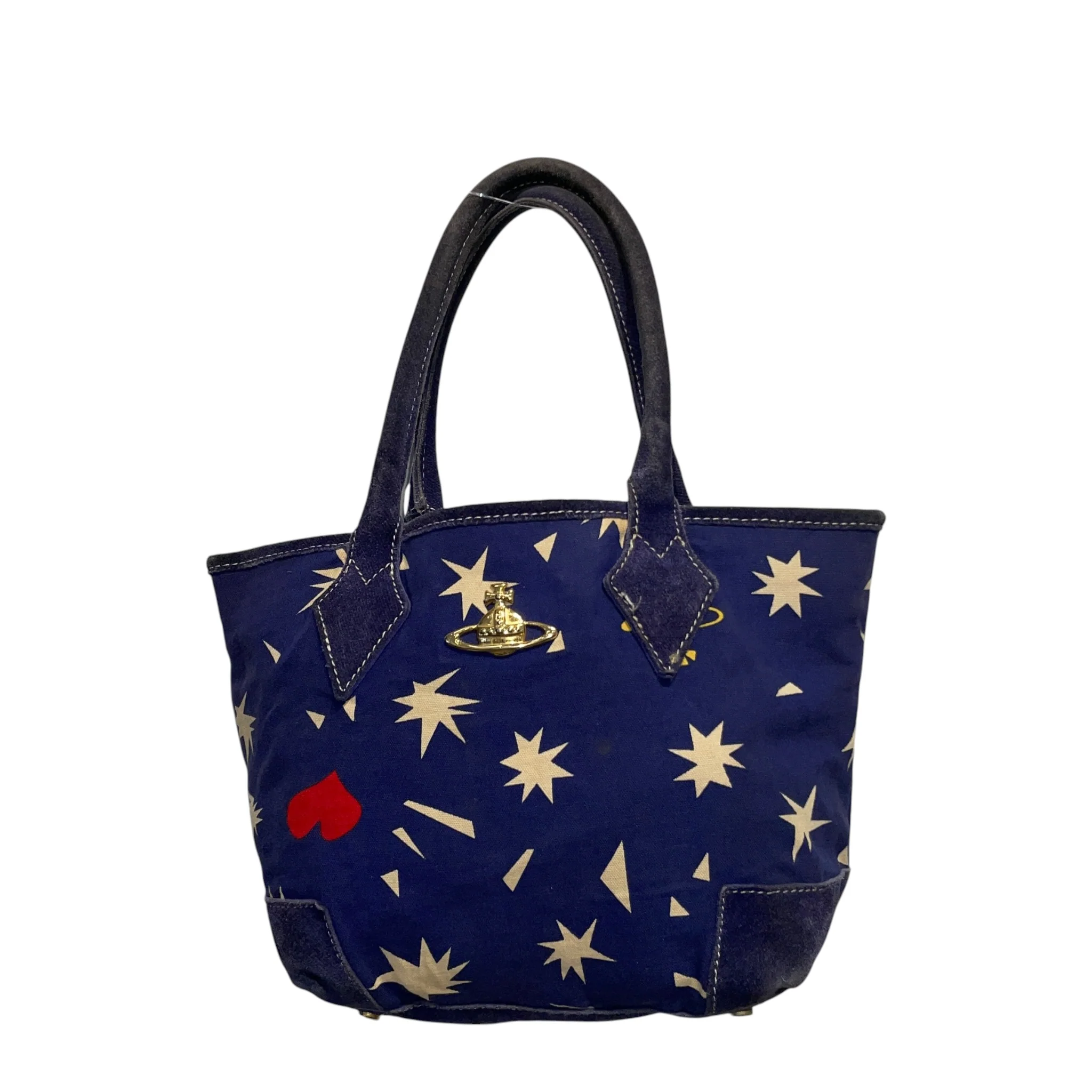 Vivienne Westwood/Bag/All Over Print/NVY/STARS HEARTS