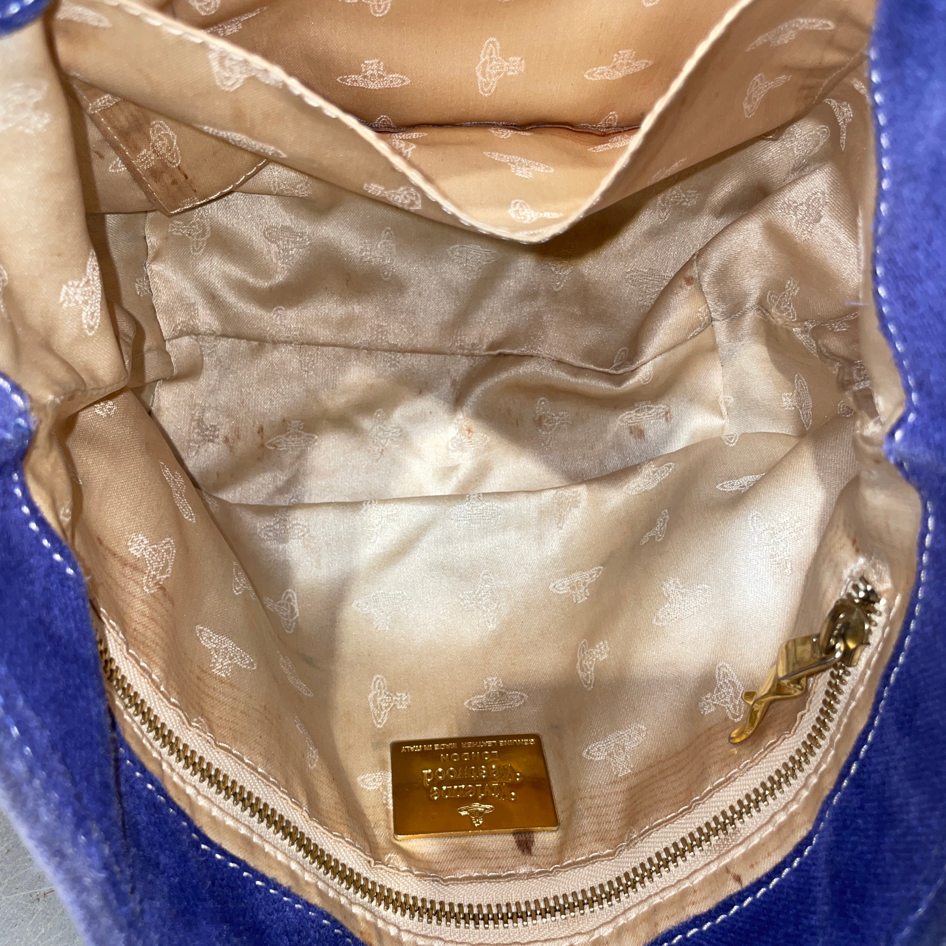 Vivienne Westwood/Bag/All Over Print/NVY/STARS HEARTS