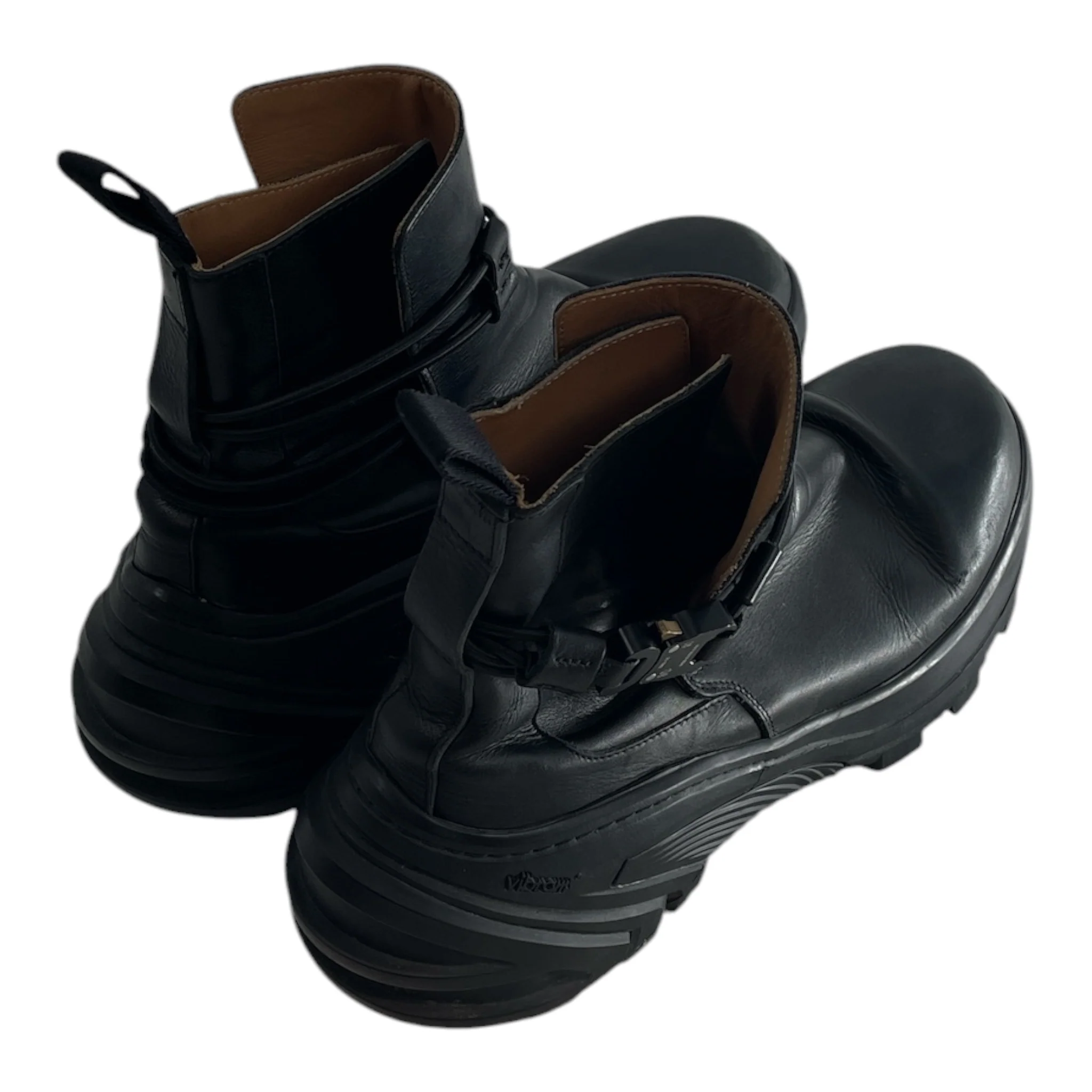 1017 ALYX 9SM(ALYX)/Boots/US 10/Leather/BLK/WRAP AROUND W BUCKLE
