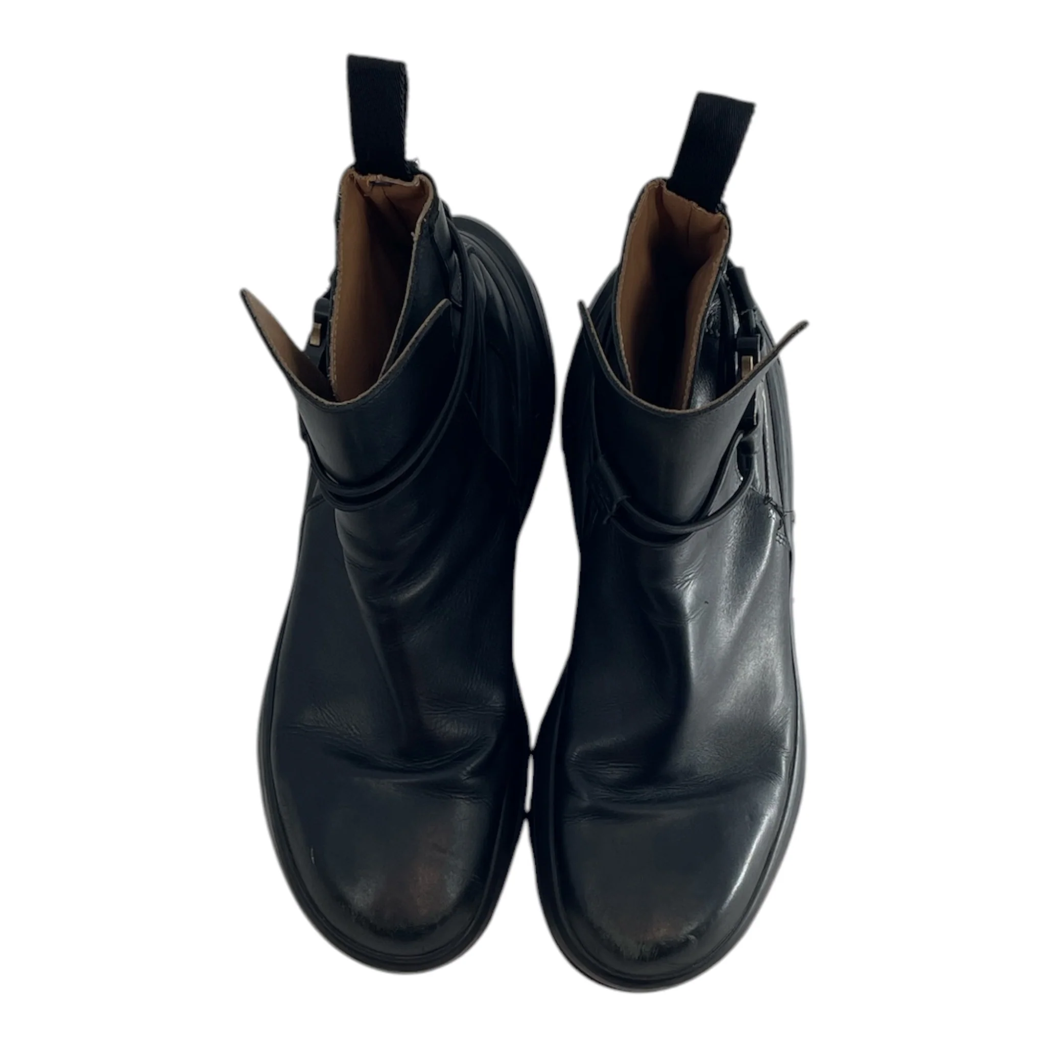 1017 ALYX 9SM(ALYX)/Boots/US 10/Leather/BLK/WRAP AROUND W BUCKLE