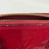 LOUIS VUITTON/Cross Body Bag/Monogram/Leather/RED/ALMA