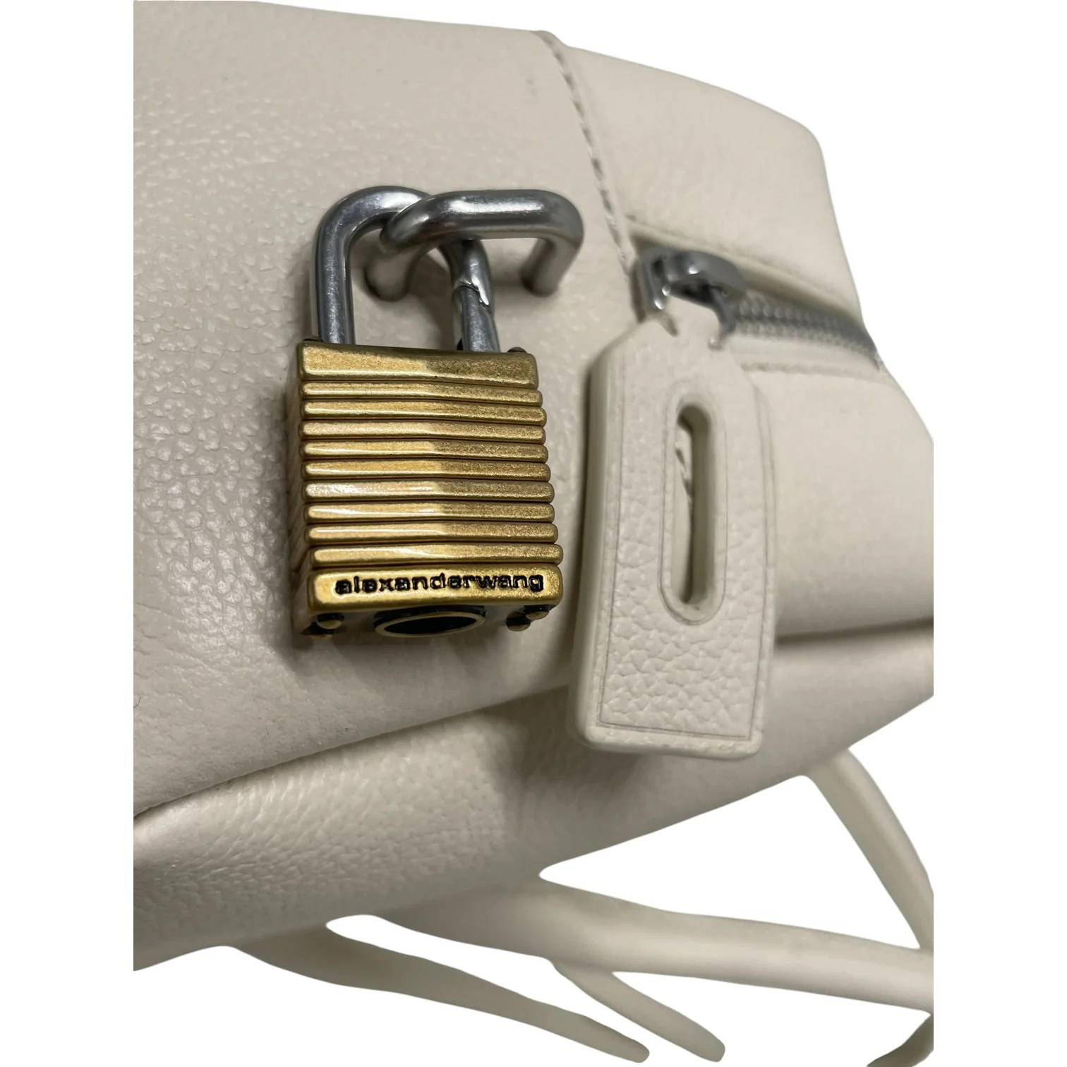 Alexander Wang/Hand Bag/Leather/CRM/STUDDED BOTTOM