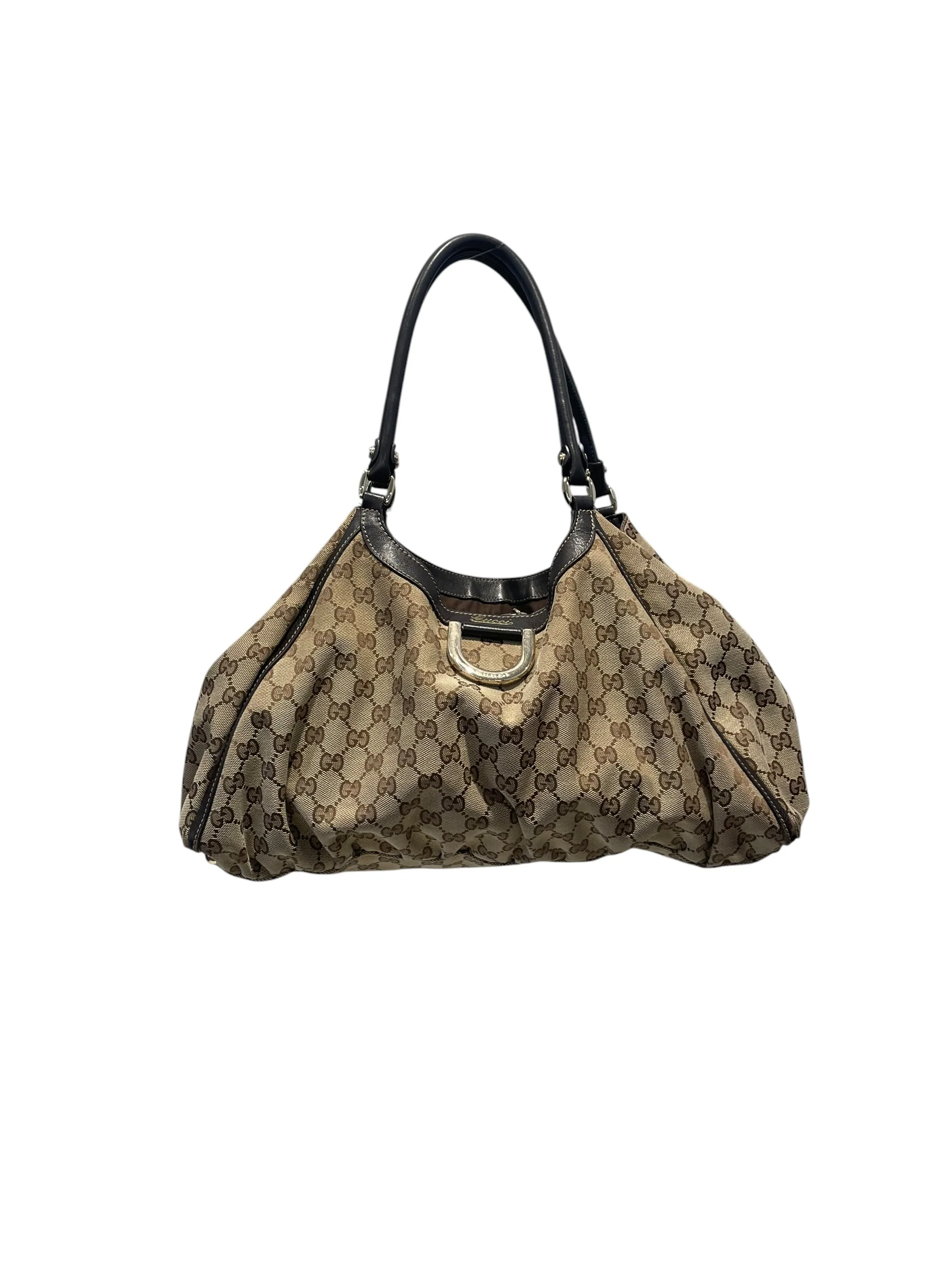 GUCCI/Tote Bag/Monogram/KHK/Abbey Shoulder Bag