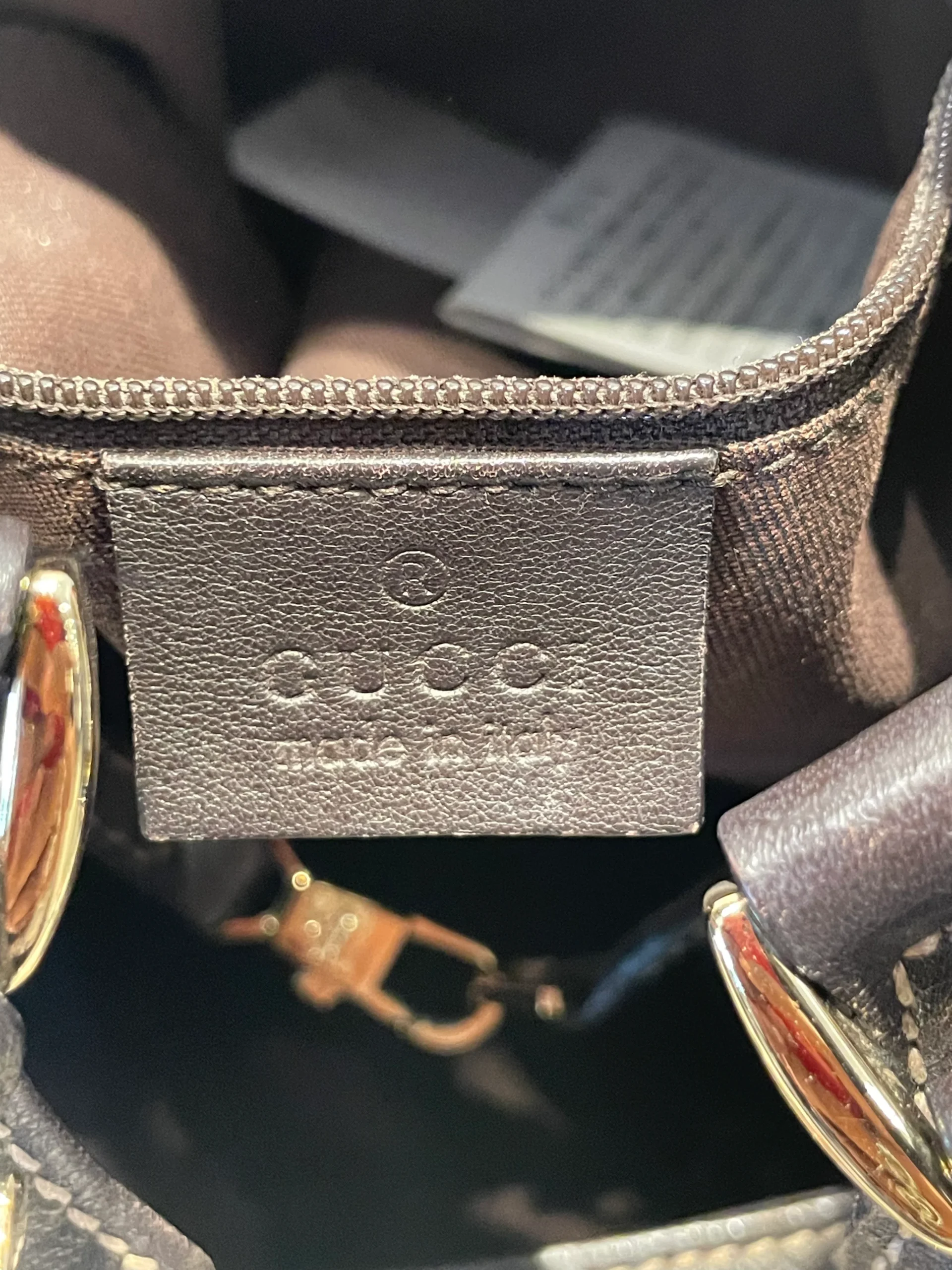 GUCCI/Tote Bag/Monogram/KHK/Abbey Shoulder Bag