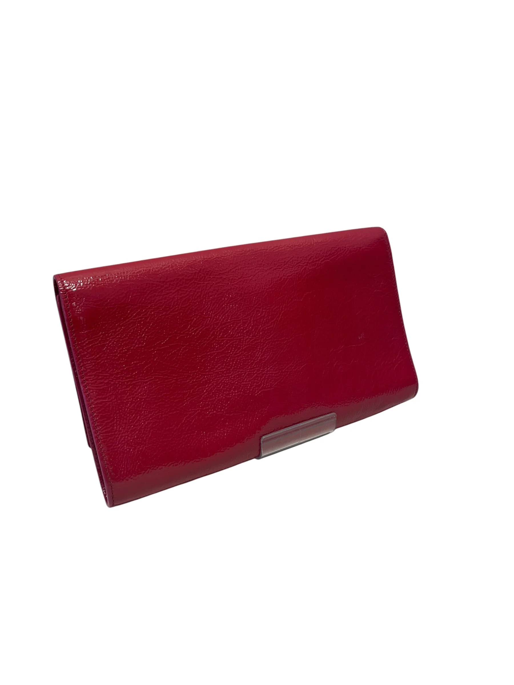 YVES SAINT LAURENT/Clutch Bag/Leather/RED/Belle de Jour Clutch