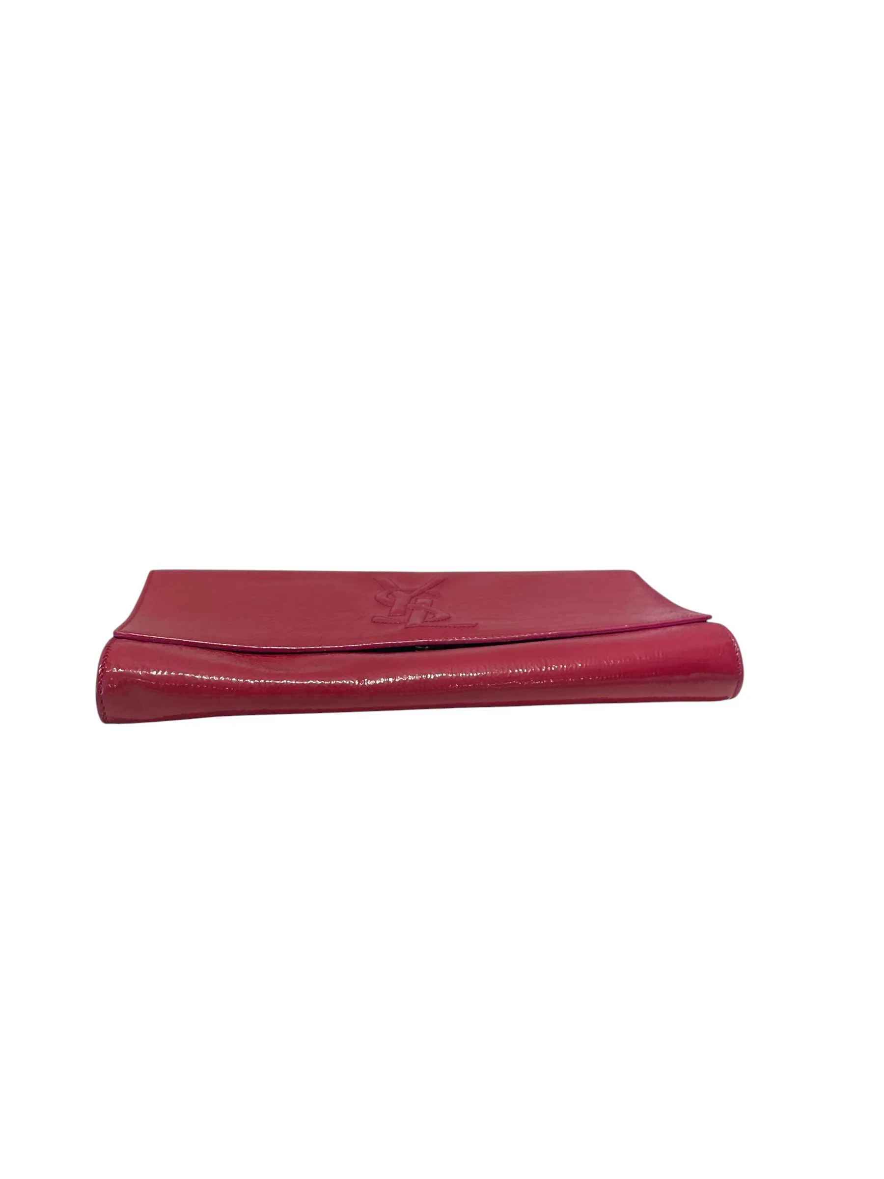 YVES SAINT LAURENT/Clutch Bag/Leather/RED/Belle de Jour Clutch