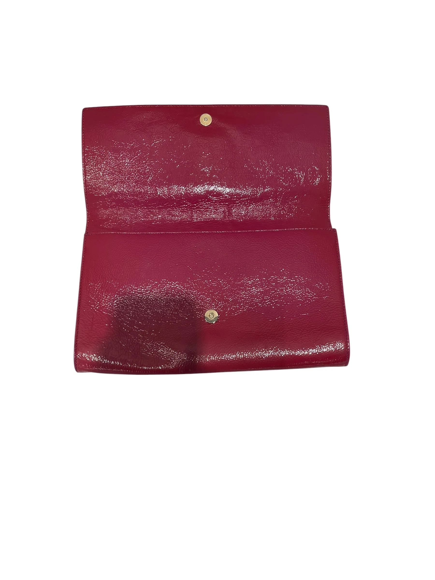 YVES SAINT LAURENT/Clutch Bag/Leather/RED/Belle de Jour Clutch