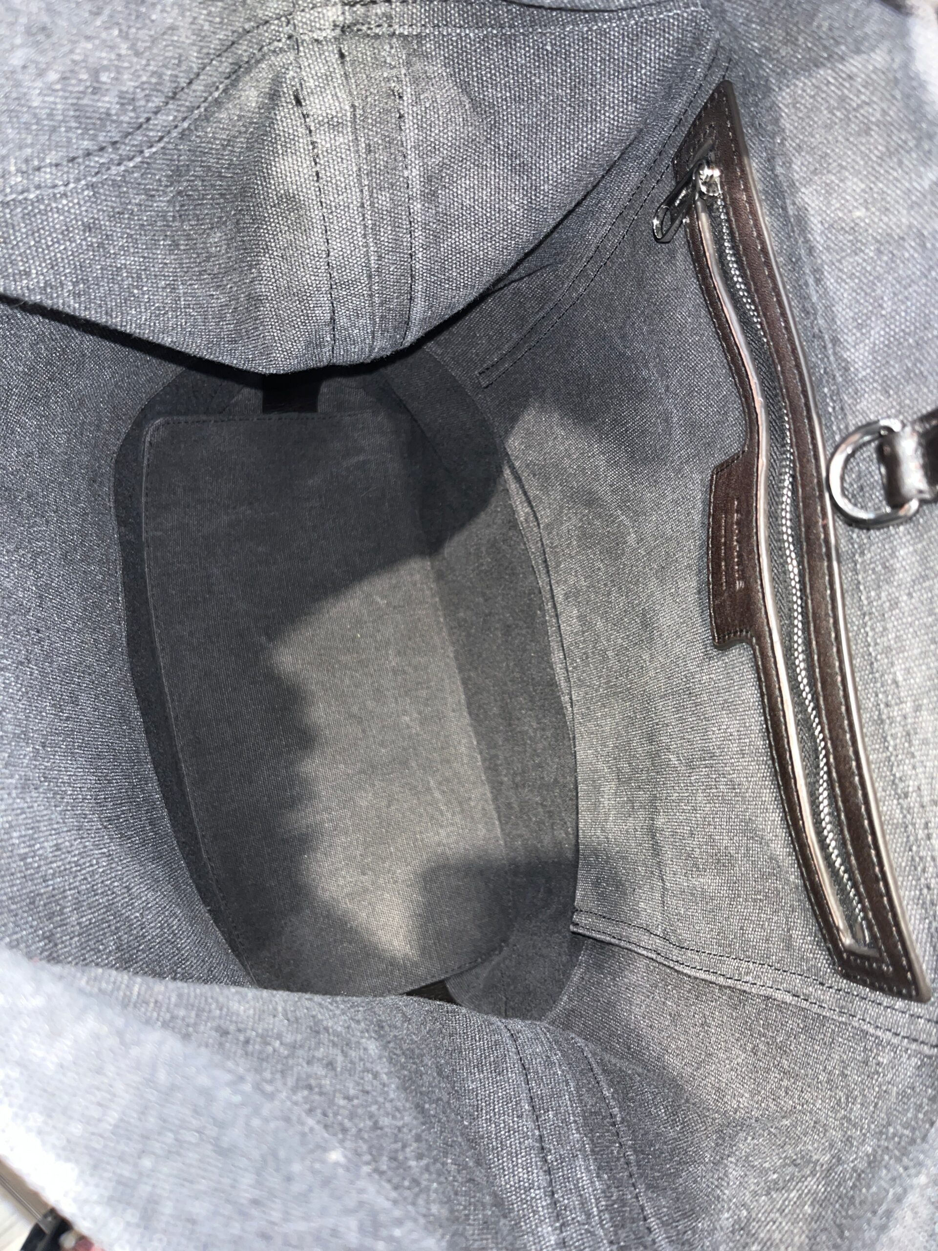 LEMAIRE/Tote Bag/Cotton/GRY/
