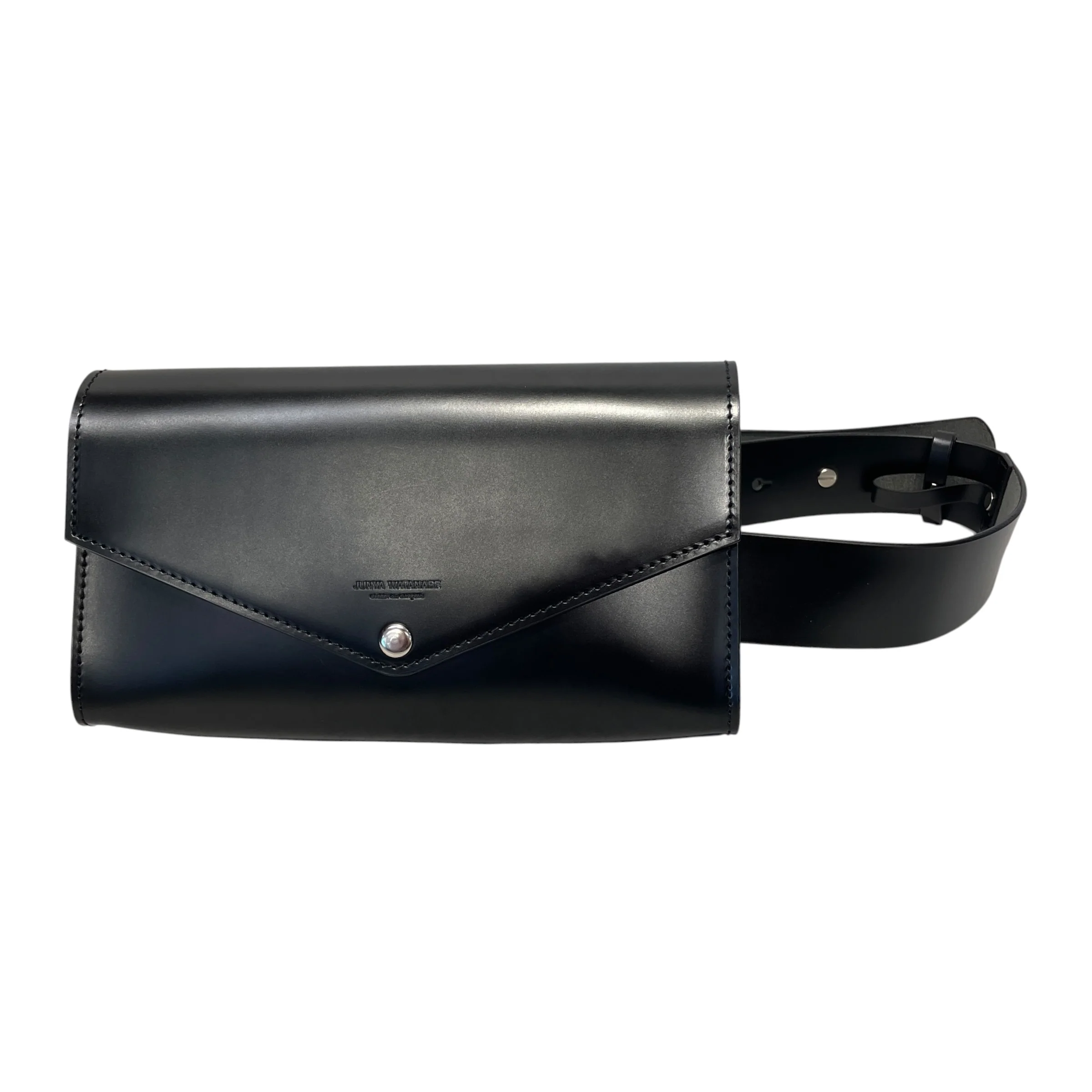 JUNYA WATANABE COMME des GARCONS/Fanny Pack/Leather/BLK/