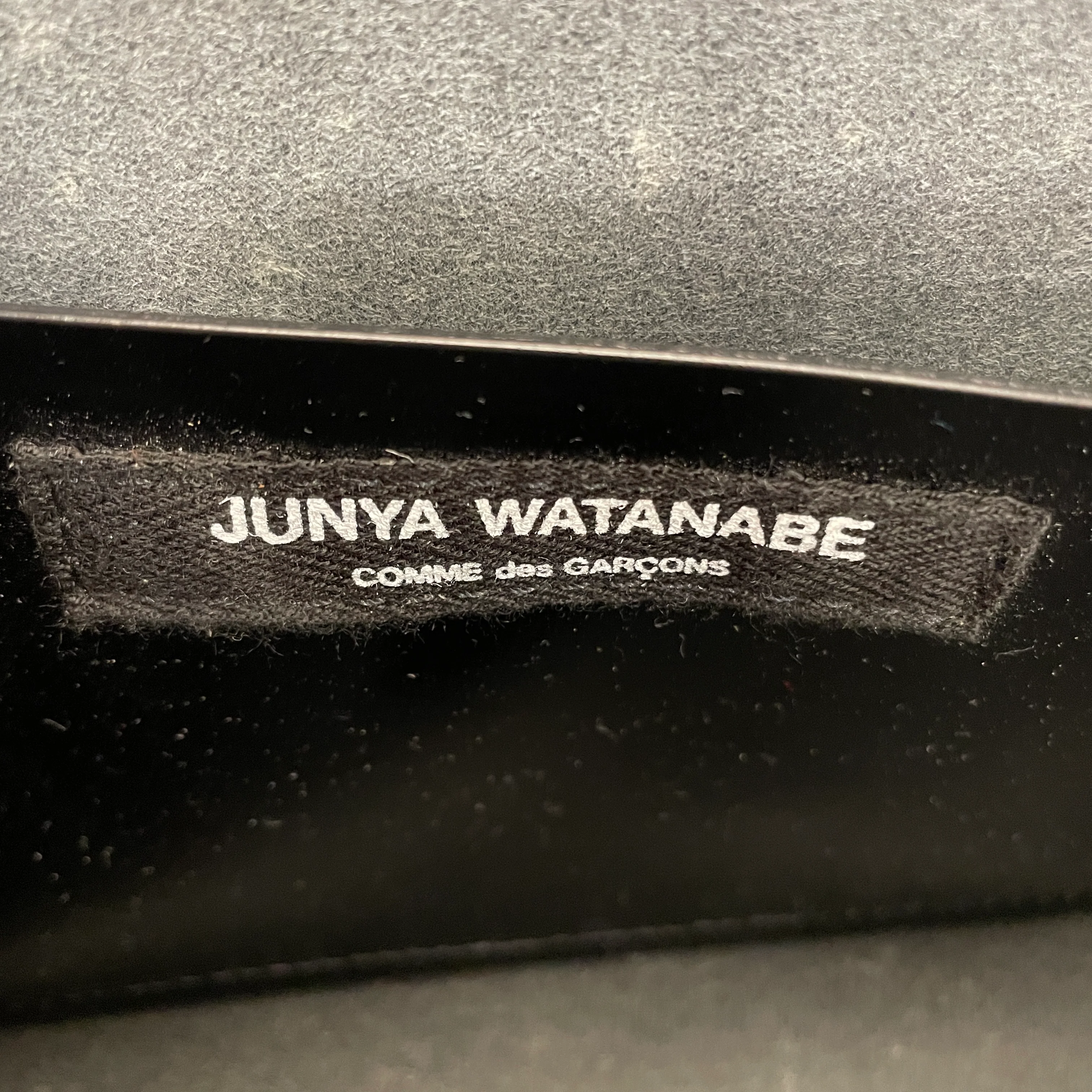 JUNYA WATANABE COMME des GARCONS/Fanny Pack/Leather/BLK/