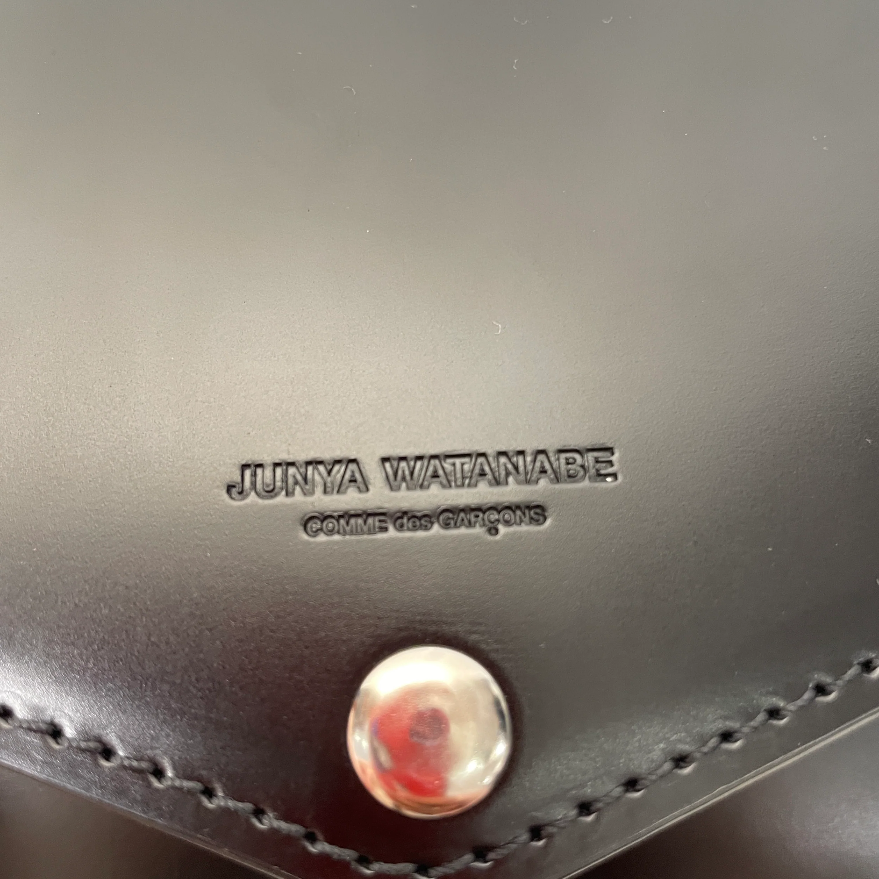 JUNYA WATANABE COMME des GARCONS/Fanny Pack/Leather/BLK/