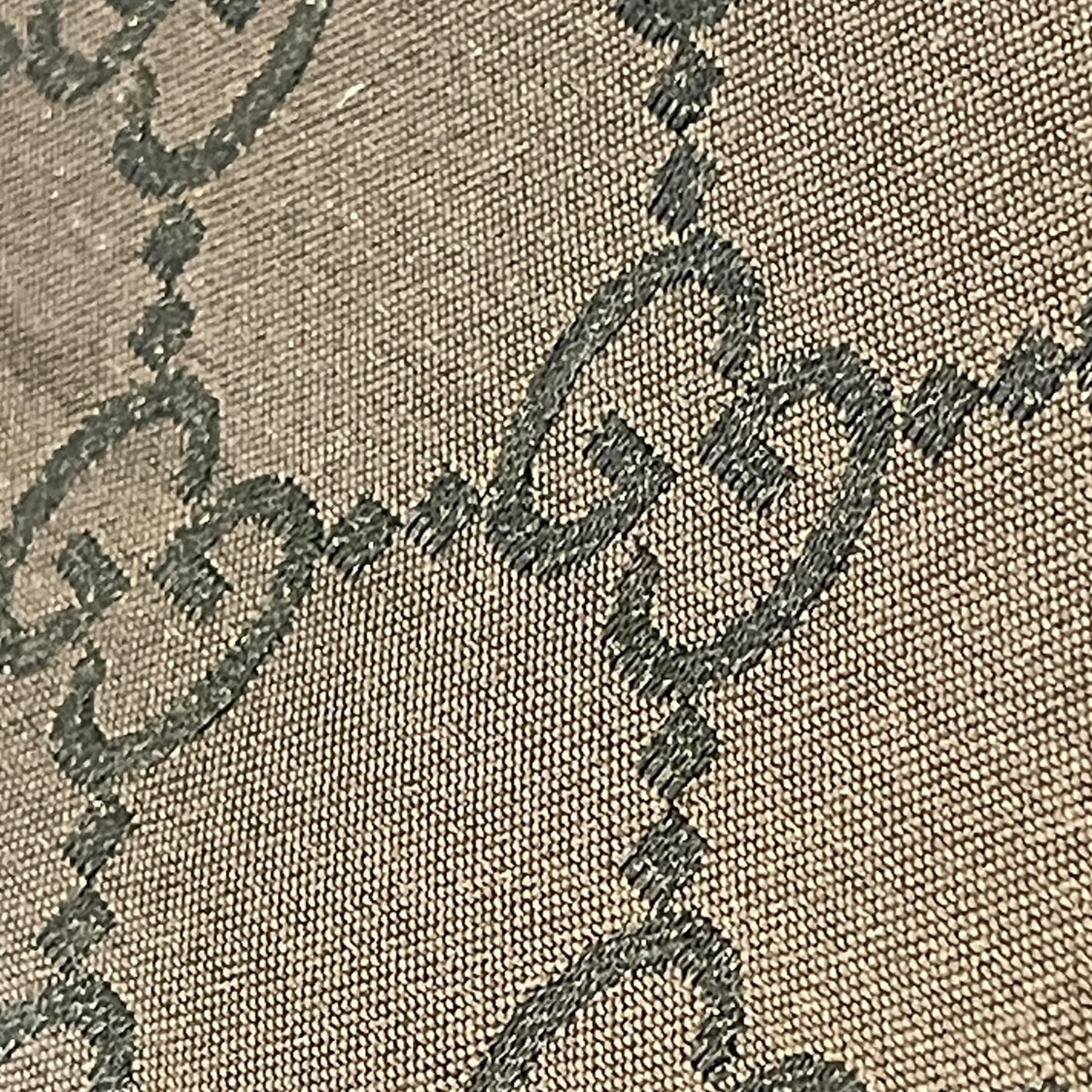 GUCCI/Hand Bag/All Over Print/Nylon/BRW/GG BAMBOO Handle