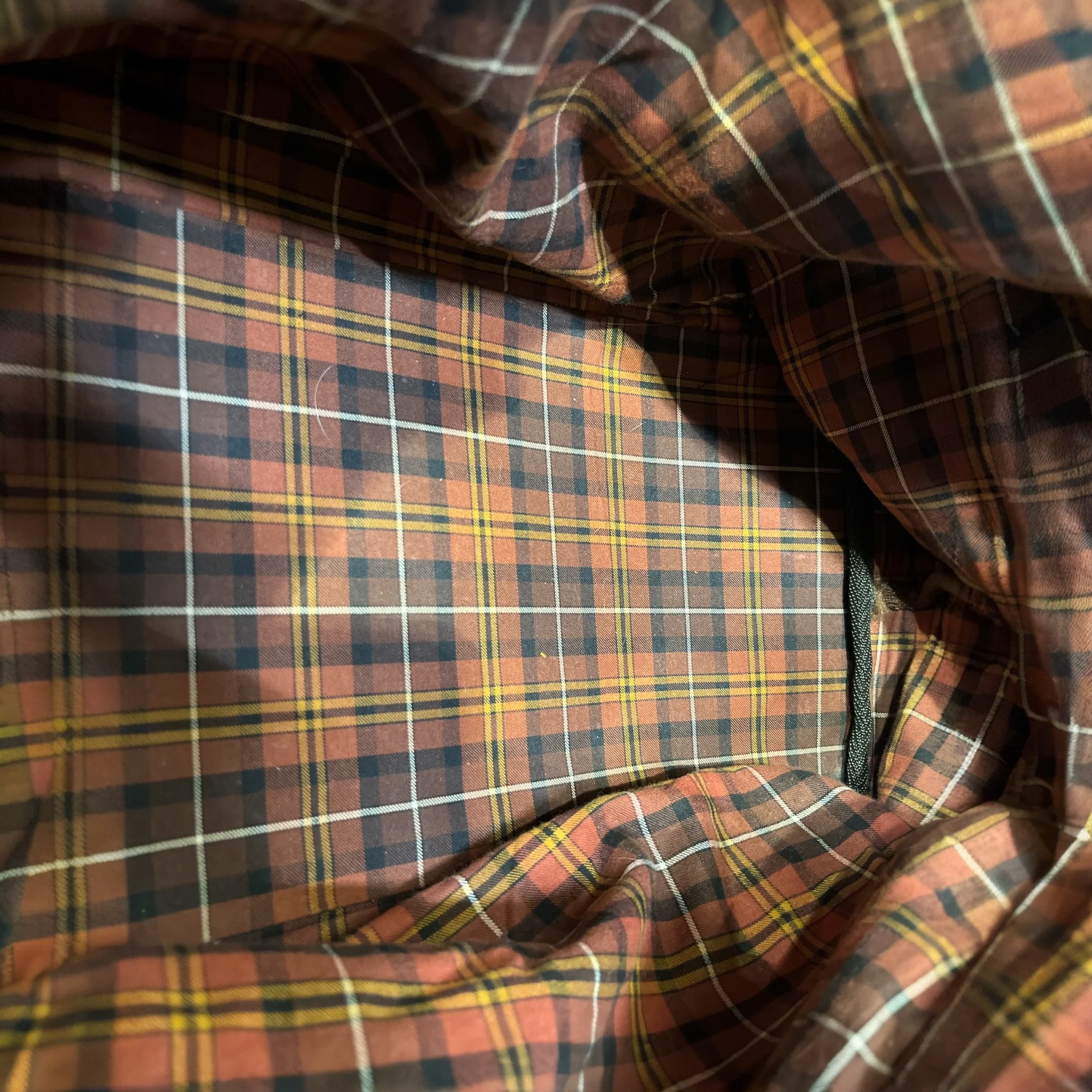 RODD&GUNN/Bag/Leather/BRW/DUFFLE BAG, PLAID INTERIOR