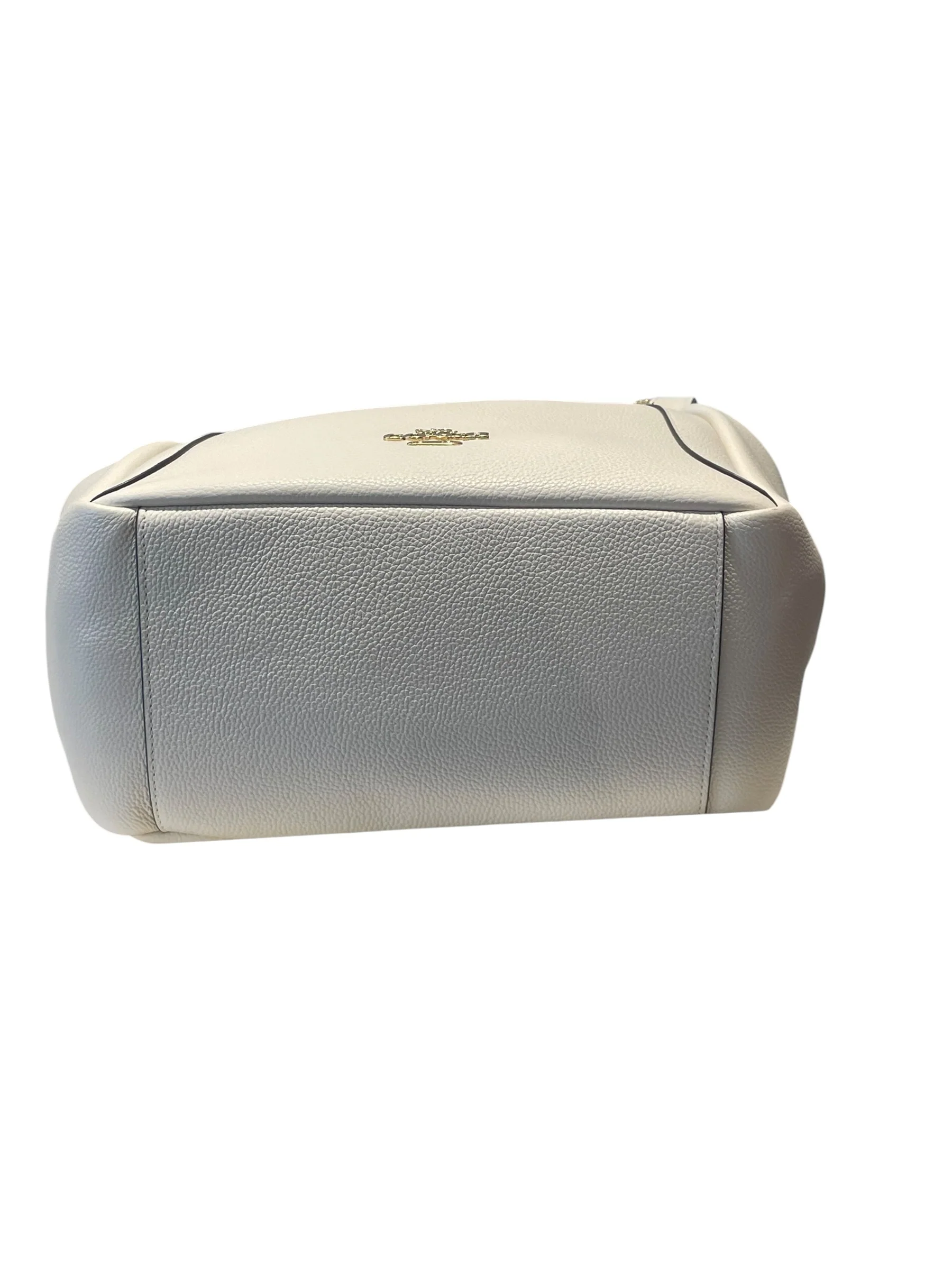COACH/Hand Bag/Leather/WHT/hadley turnlock