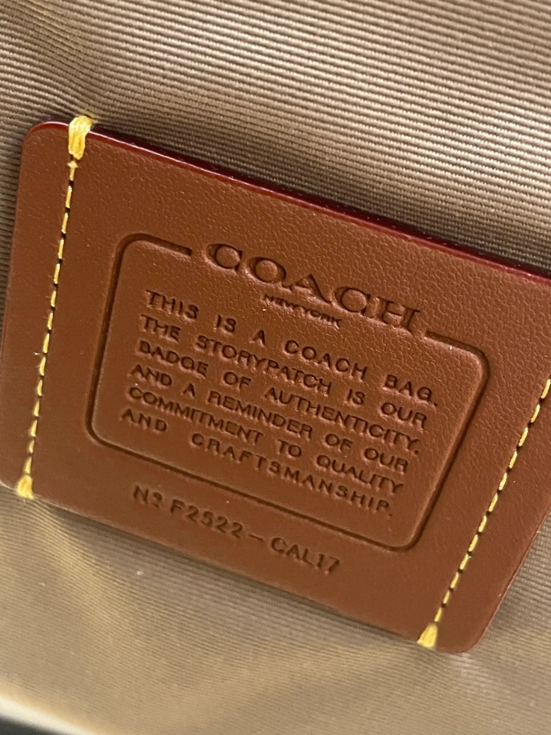 COACH/Hand Bag/Leather/WHT/hadley turnlock
