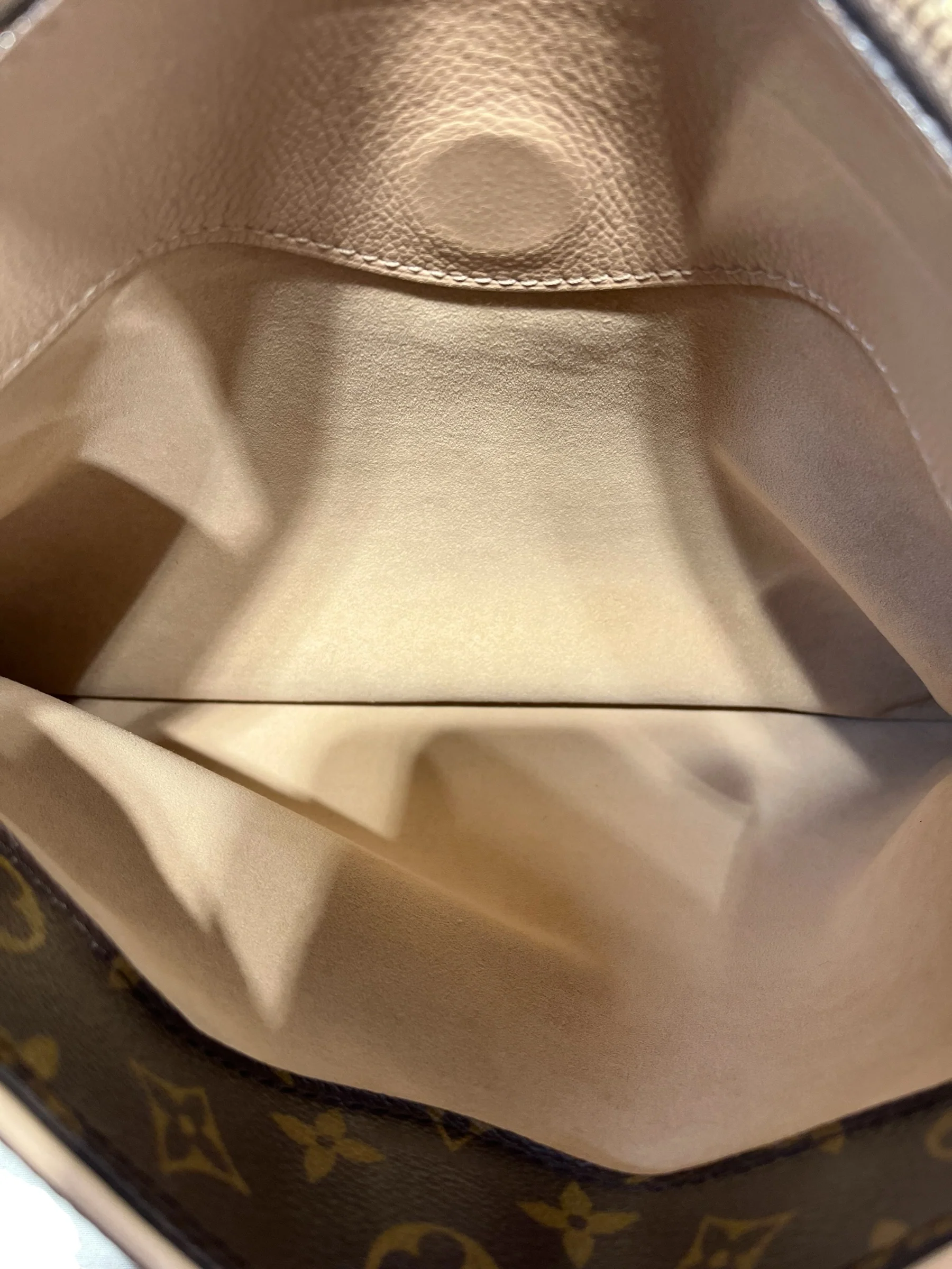 LOUIS VUITTON/Hand Bag/Monogram/Leather/BRW/Pallas