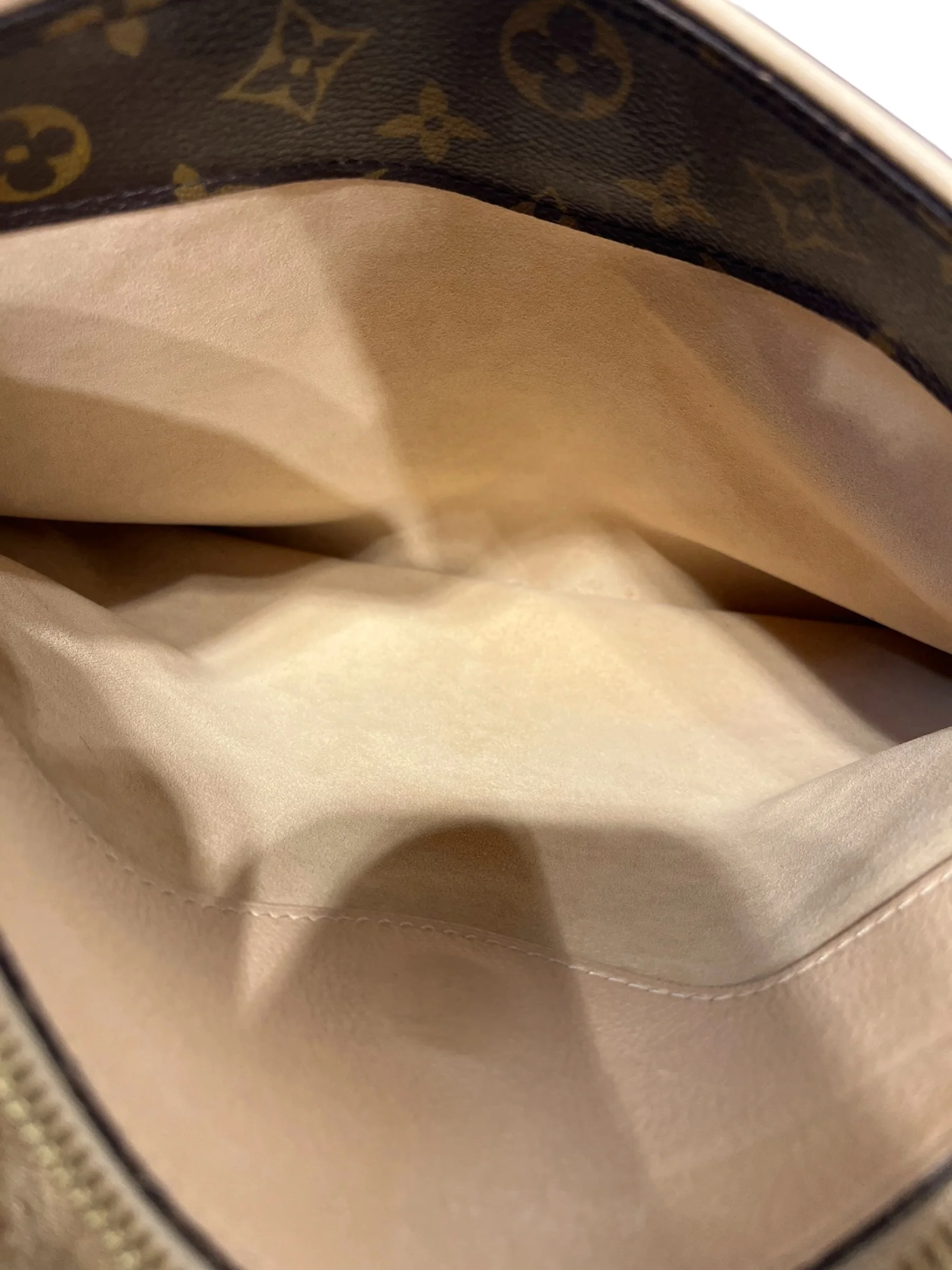 LOUIS VUITTON/Hand Bag/Monogram/Leather/BRW/Pallas