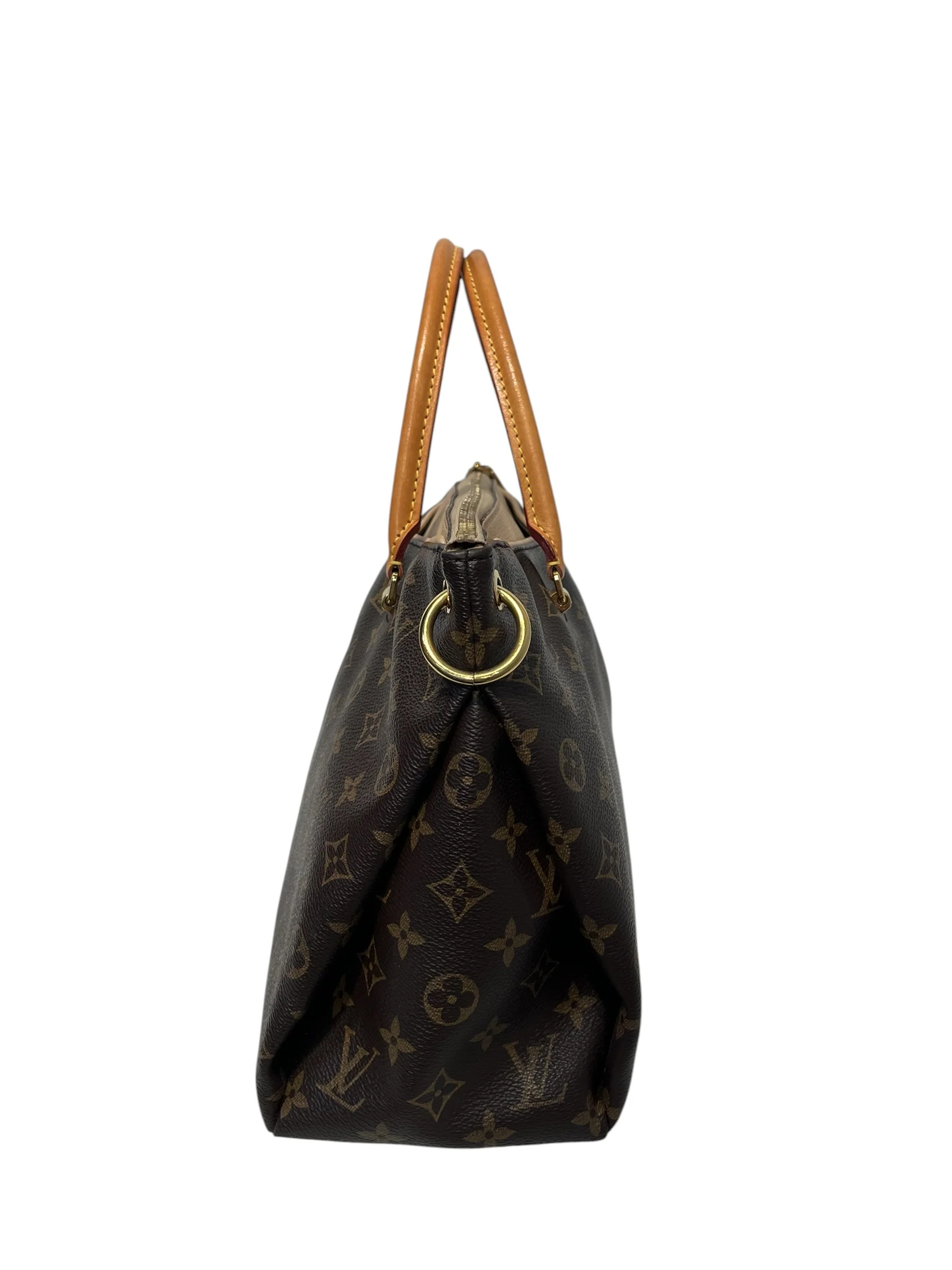 LOUIS VUITTON/Hand Bag/Monogram/Leather/BRW/Pallas