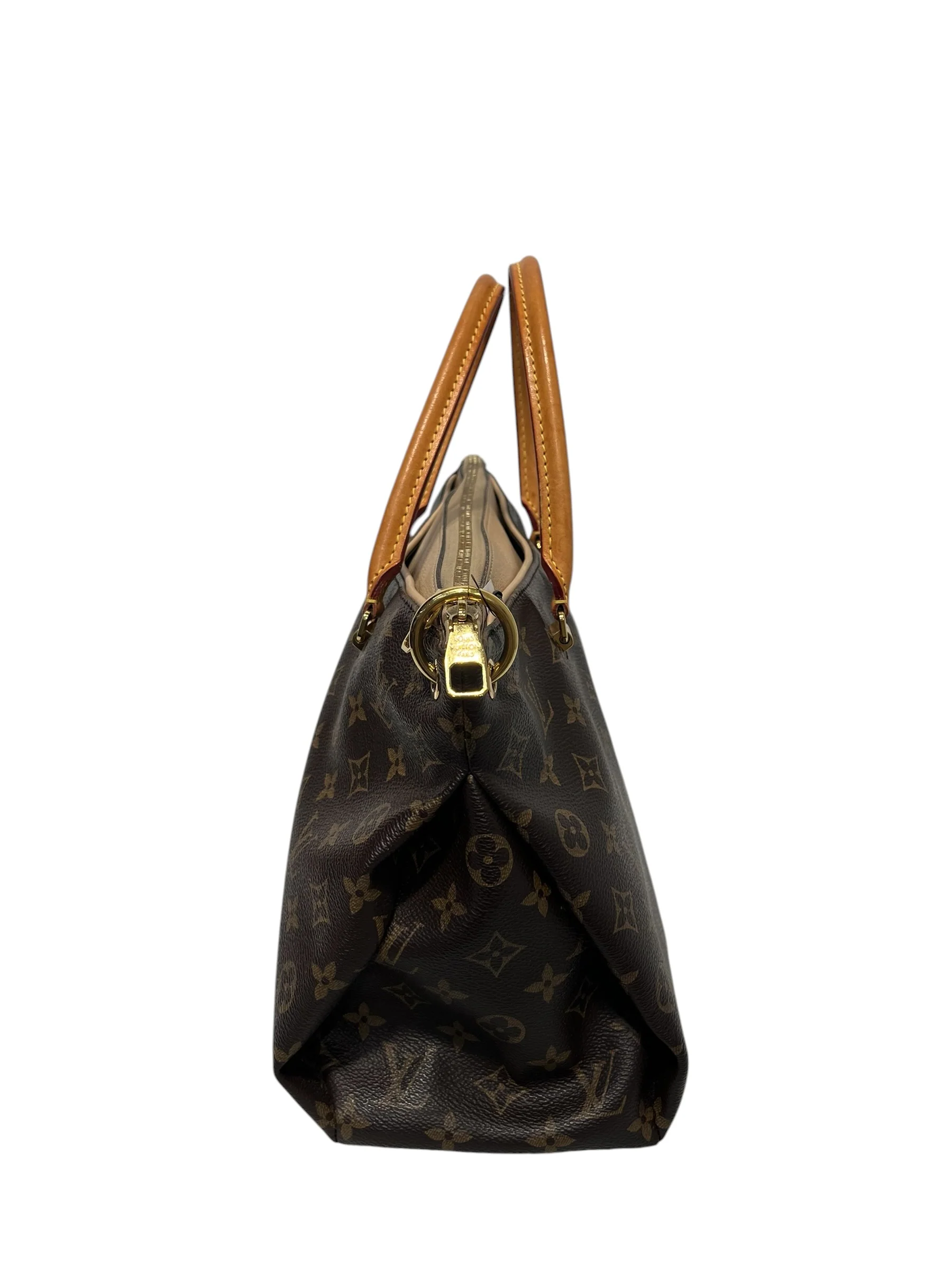 LOUIS VUITTON/Hand Bag/Monogram/Leather/BRW/Pallas