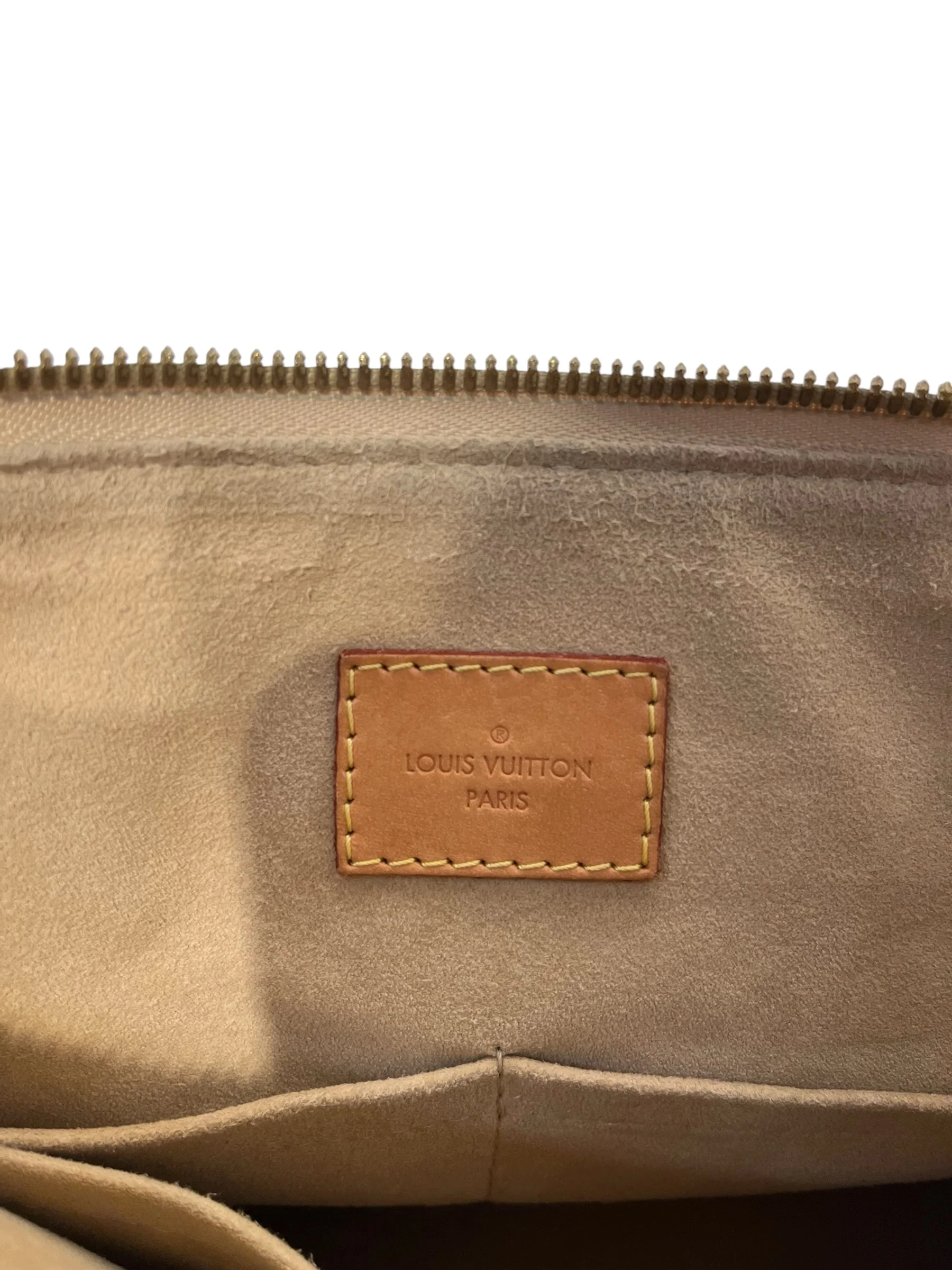 LOUIS VUITTON/Hand Bag/Monogram/Leather/BRW/Pallas