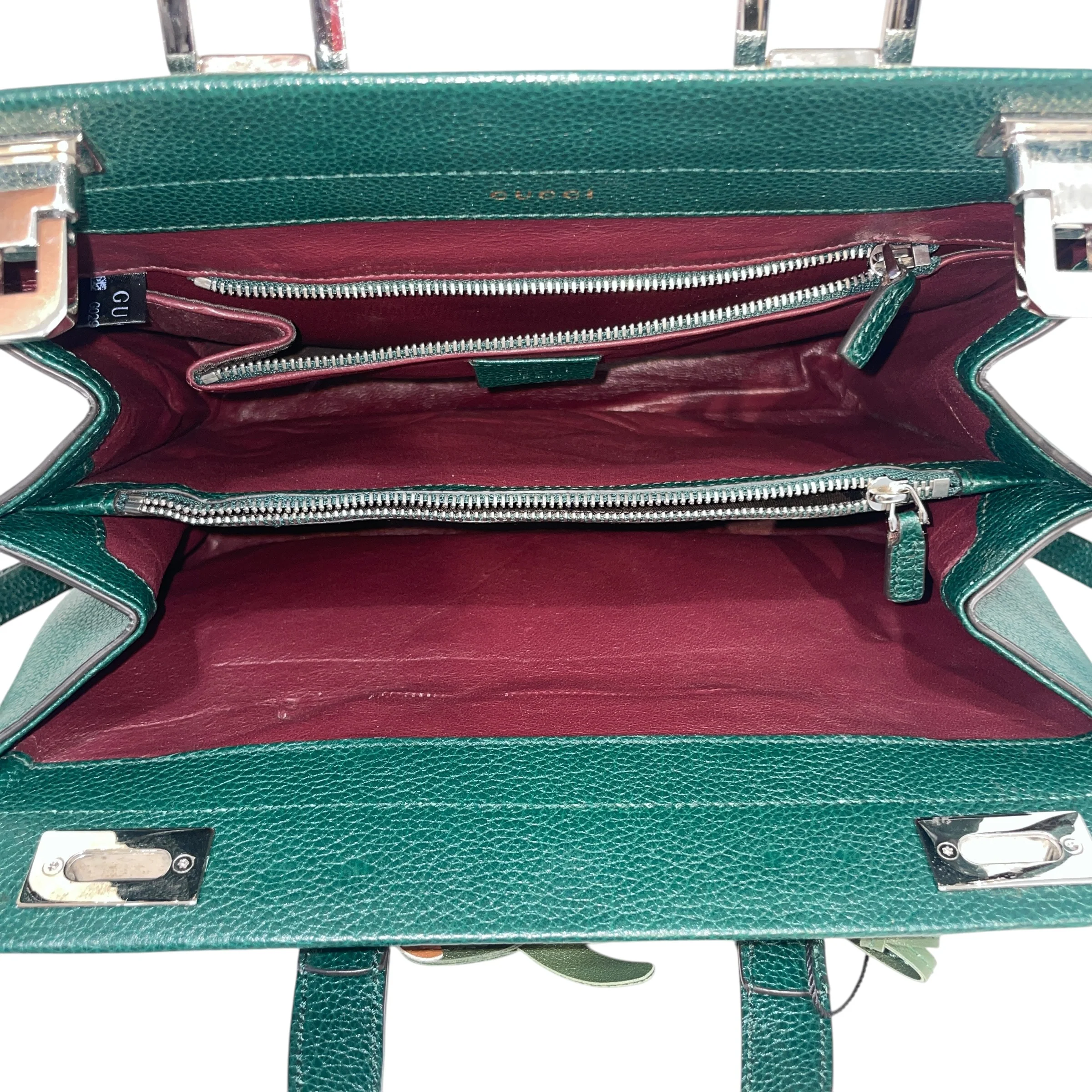 GUCCI/Cross Body Bag/Leather/GRN/Horsebit Zumi Top
