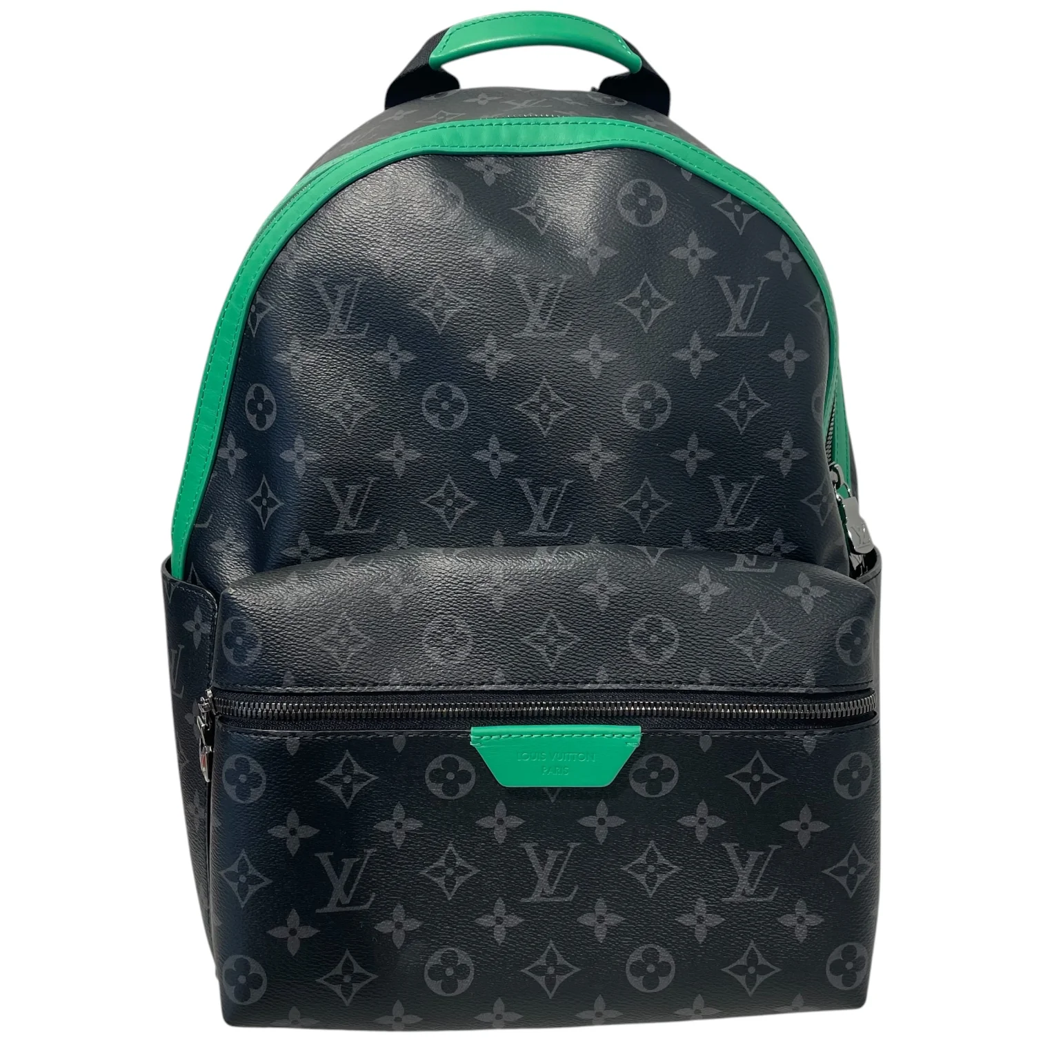 LOUIS VUITTON/Backpack/Monogram/Leather/BLK/Discovery PM Green
