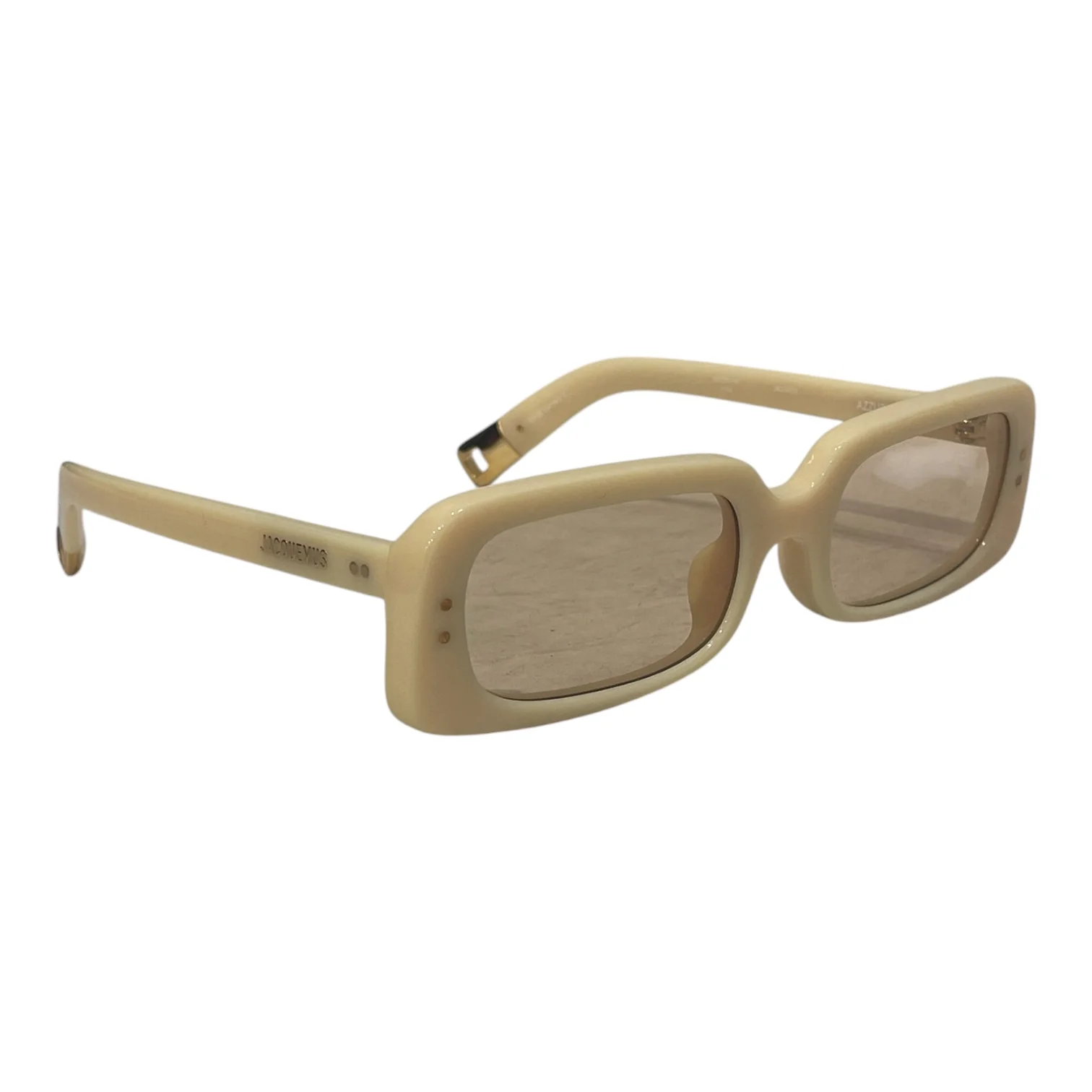 JACQUEMUS/Sunglasses/Plastic/YEL/AZZURO SHADES