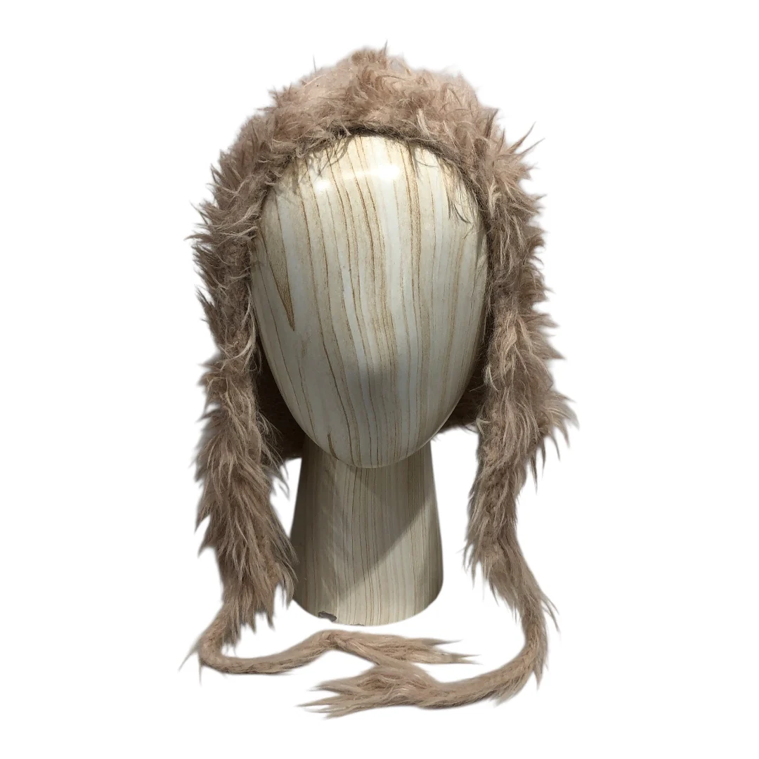 Acne Studios/Beanie/OS/Nylon/BEG/fuzzy cap