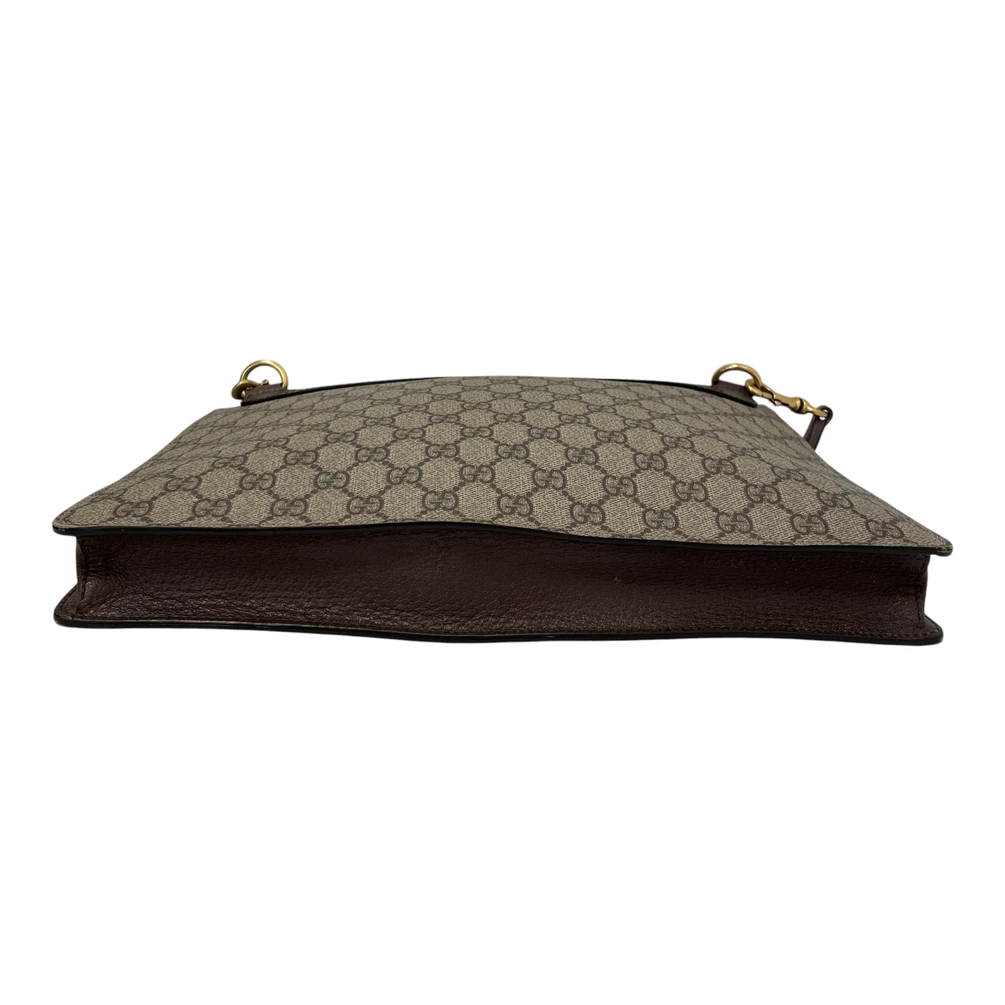GUCCI/Clutch Bag/Monogram/Leather/MLT/PATCHESFRONT