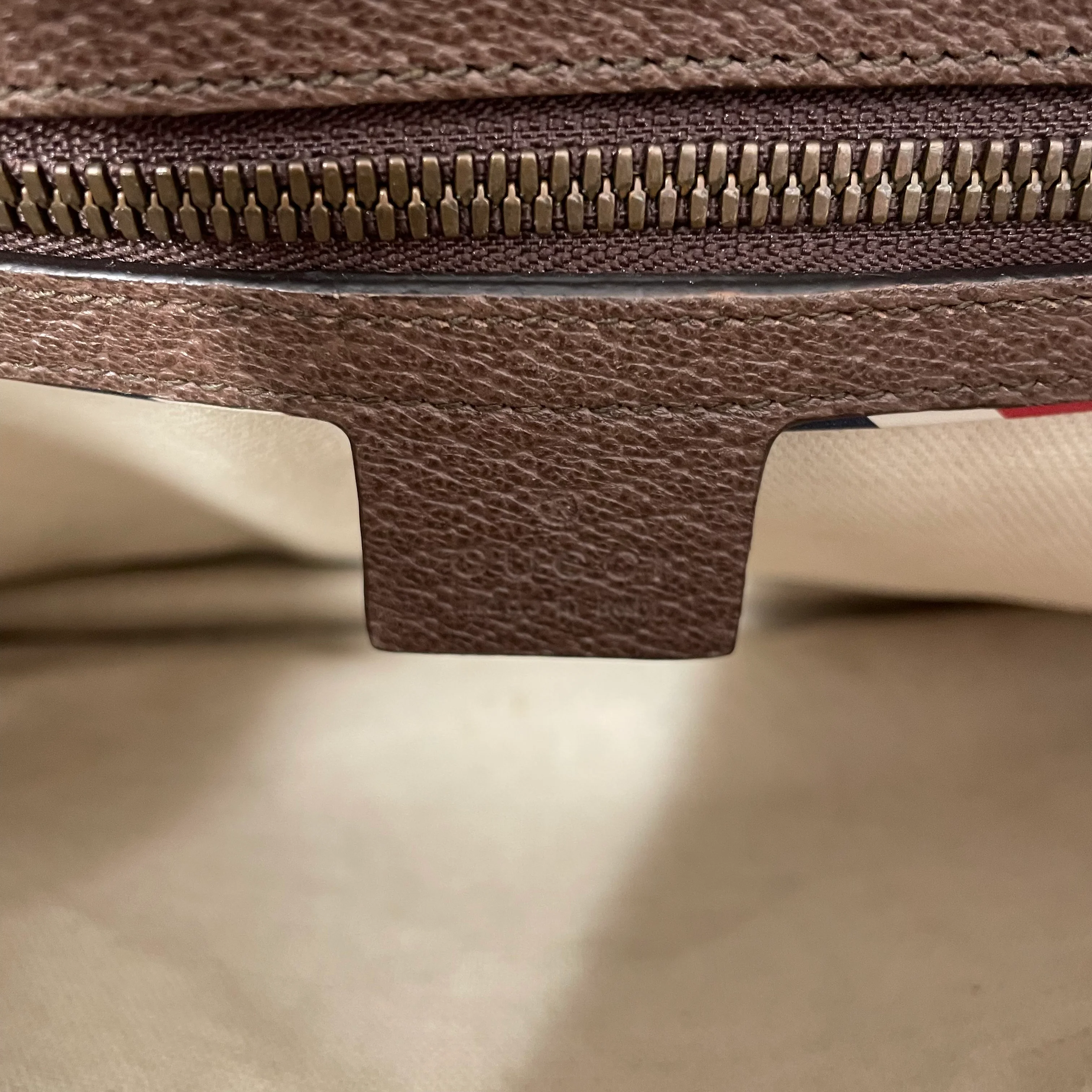 GUCCI/Clutch Bag/Monogram/Leather/MLT/PATCHESFRONT